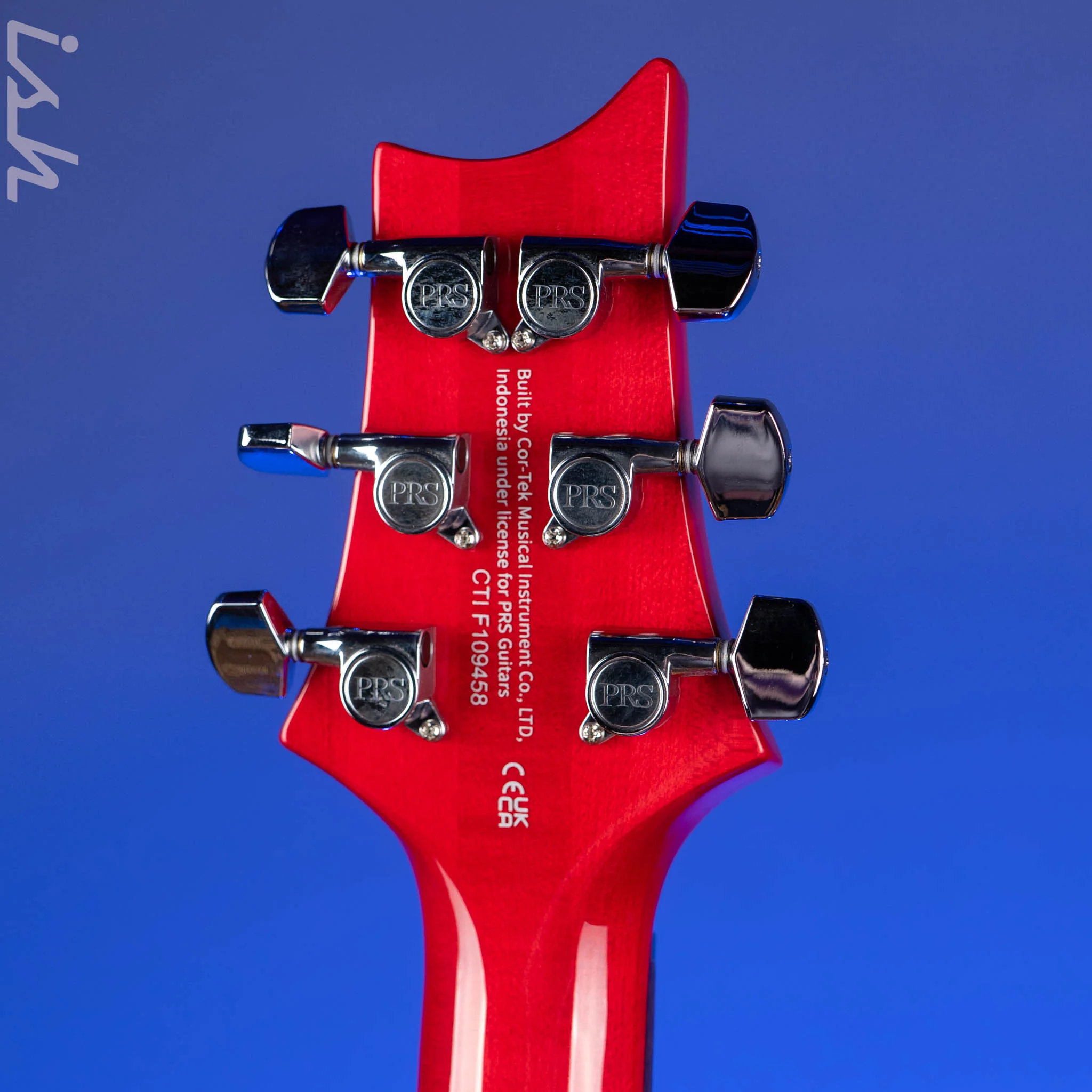 PRS SE Custom 24 Electric Guitar Ruby Demo - Image 10