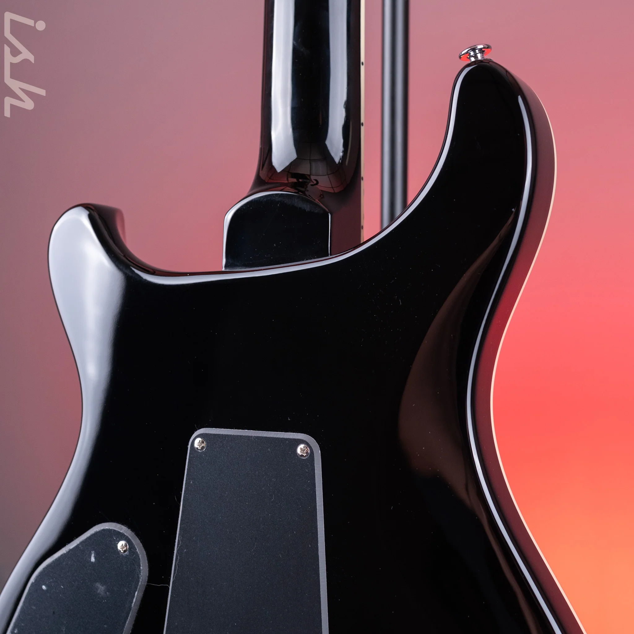 2024 PRS SE Custom 24 Semi-Hollow Piezo Charcoal Burst - Image 8