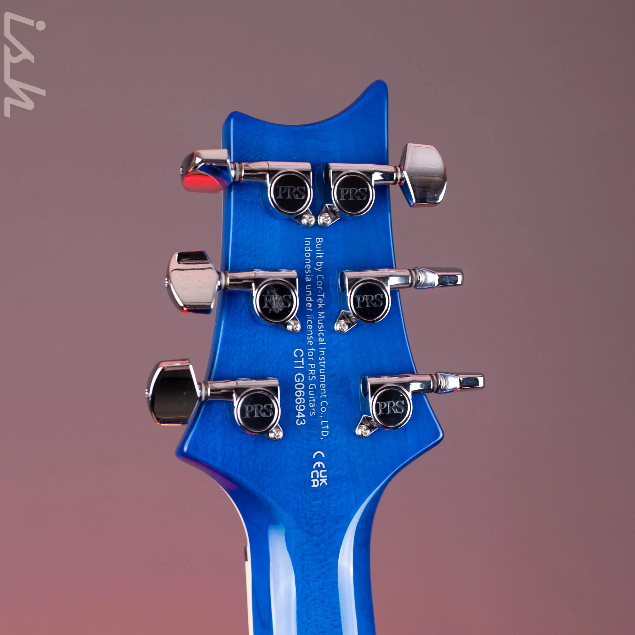 2024 PRS SE Custom 24 Semi-Hollow Piezo Lake Blue - Image 10