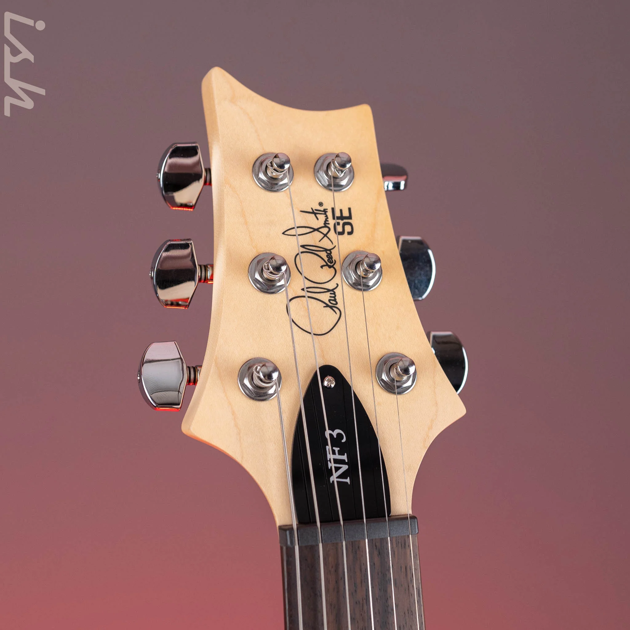 2024 PRS SE NF3 Electric Guitar Ice Blue Metallic Rosewood Fretboard - Image 5