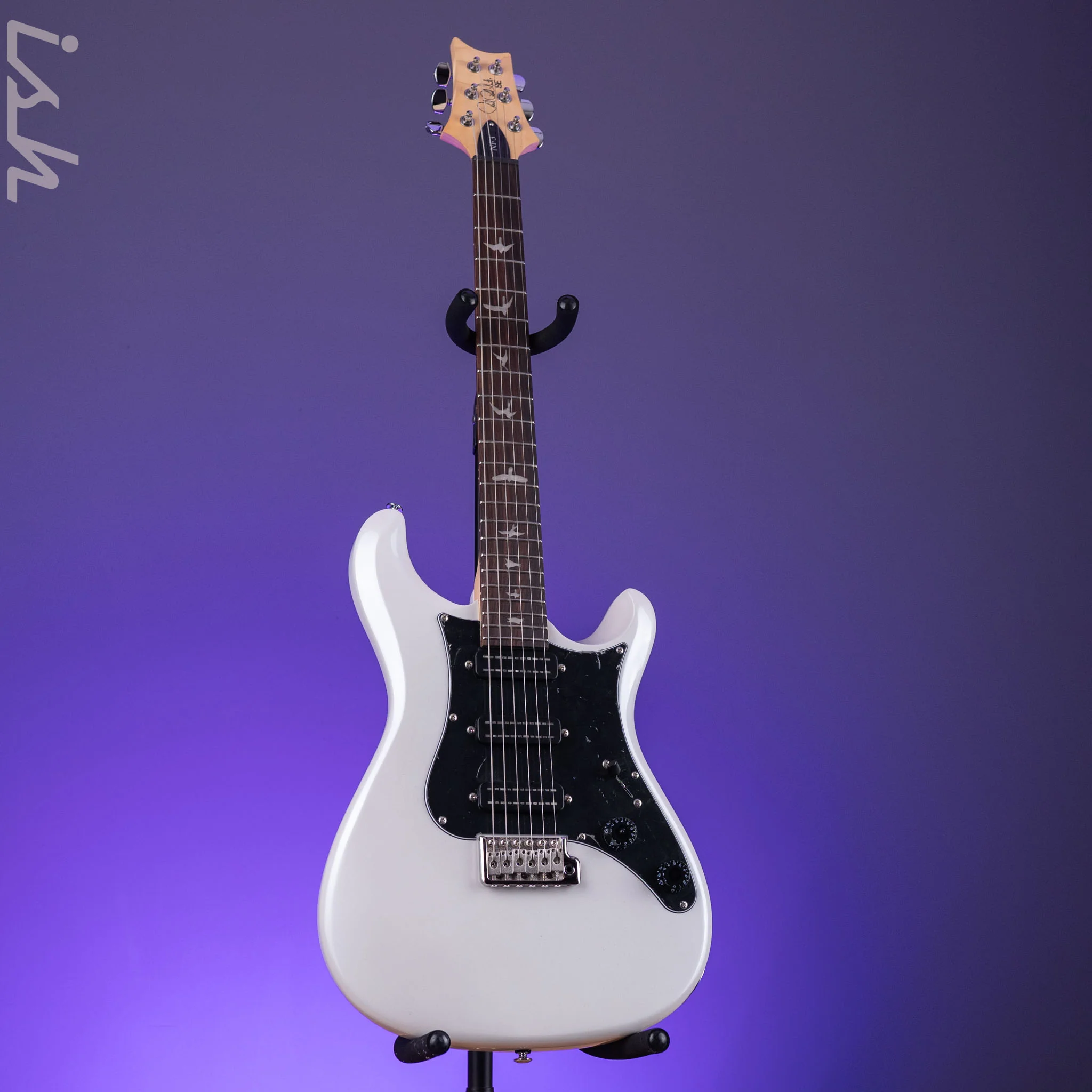 2024 PRS SE NF3 Electric Guitar White Pearl Rosewood Fretboard - Image 2