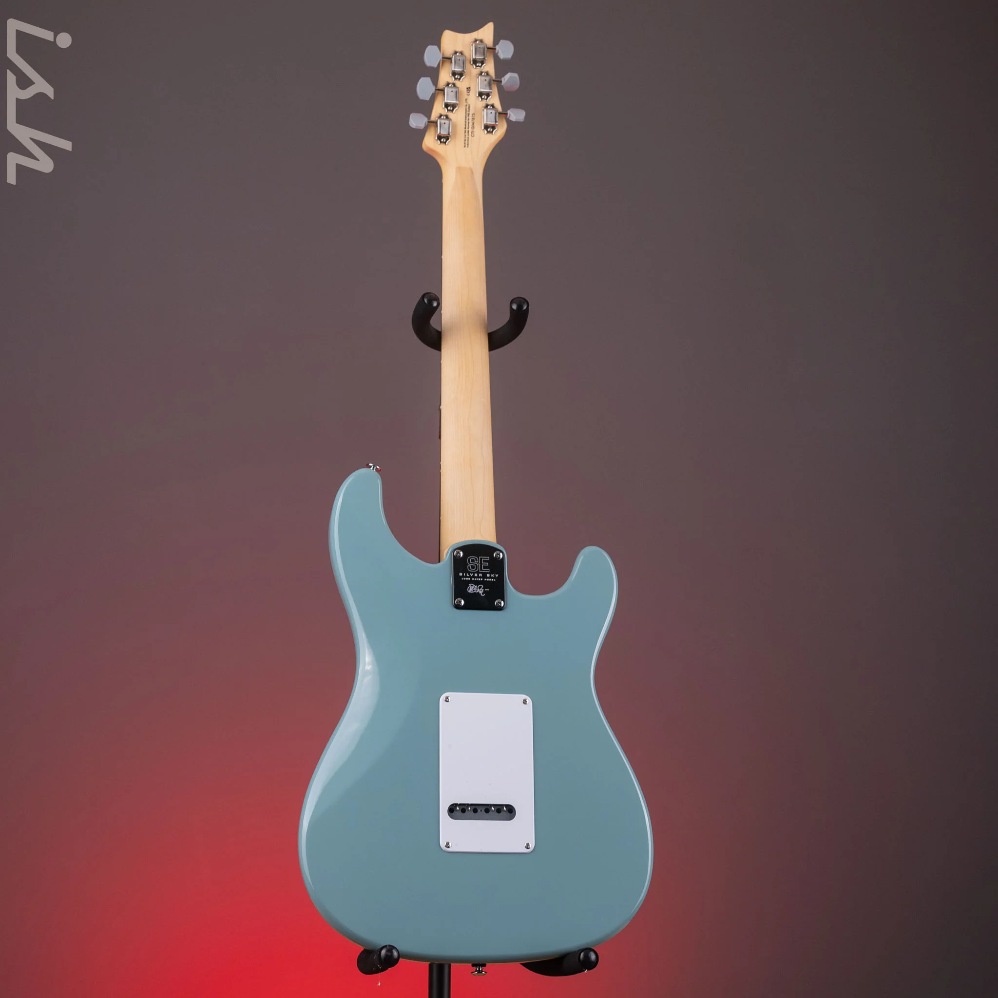 2024 PRS SE Silver Sky Lefty Stone Blue - Rosewood Board - Image 6