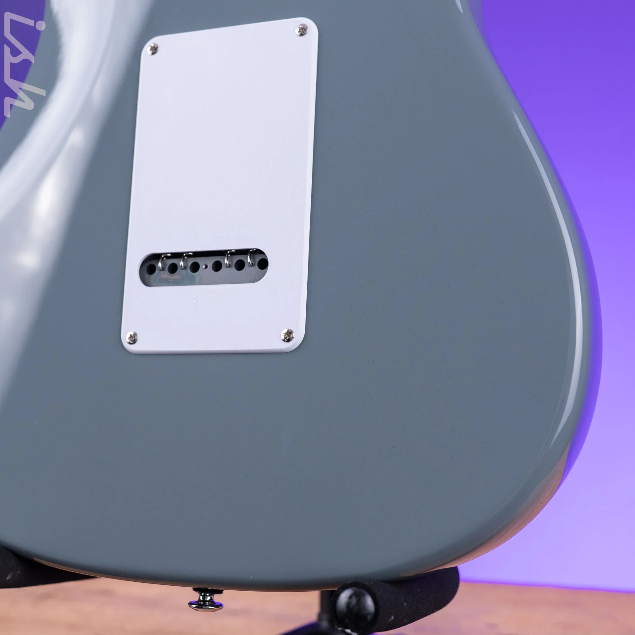 2024 PRS SE Silver Sky Lefty Storm Gray - Rosewood Board - Image 8