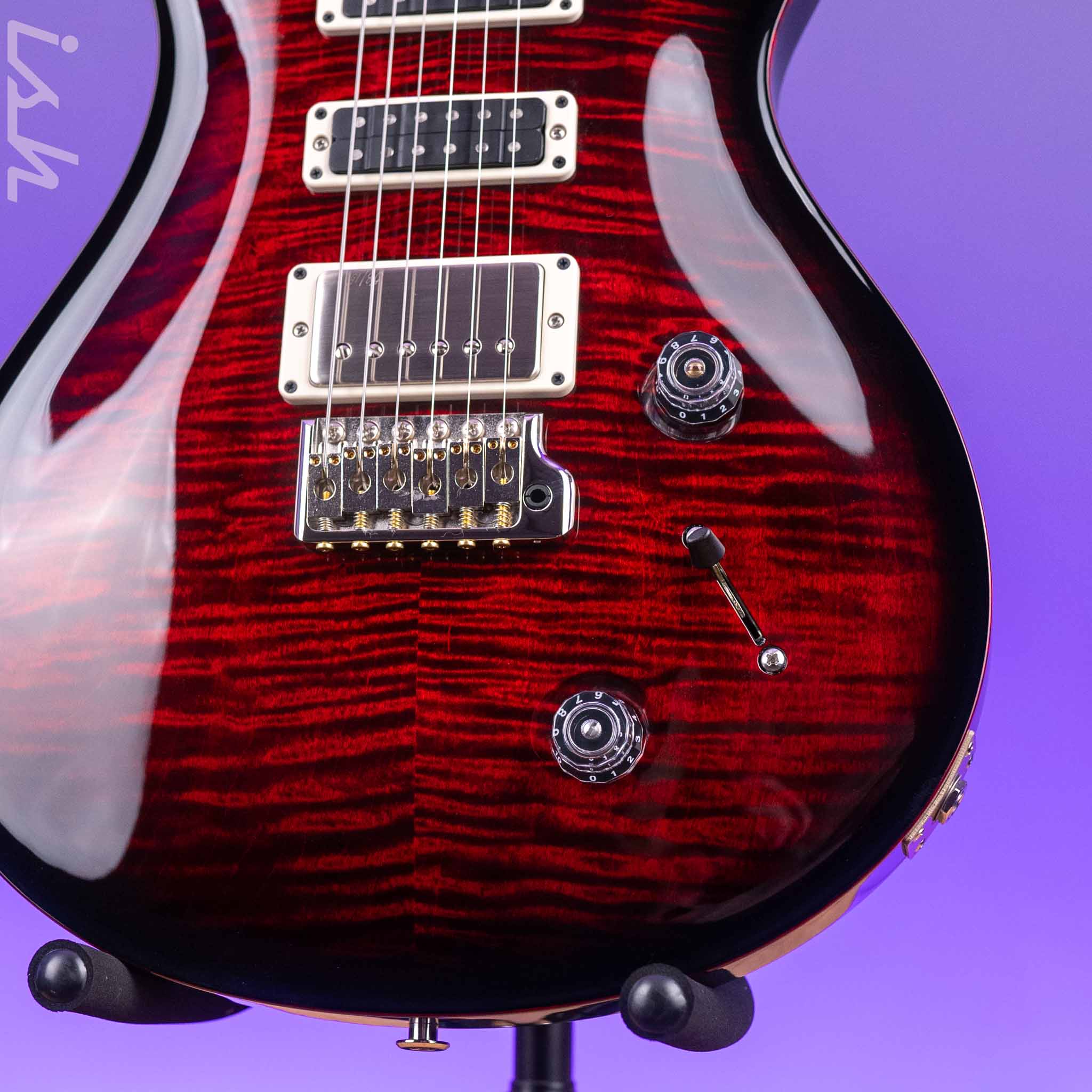 2024 PRS Studio 22 Electric Guitar Fire Smokeburst - Image 4