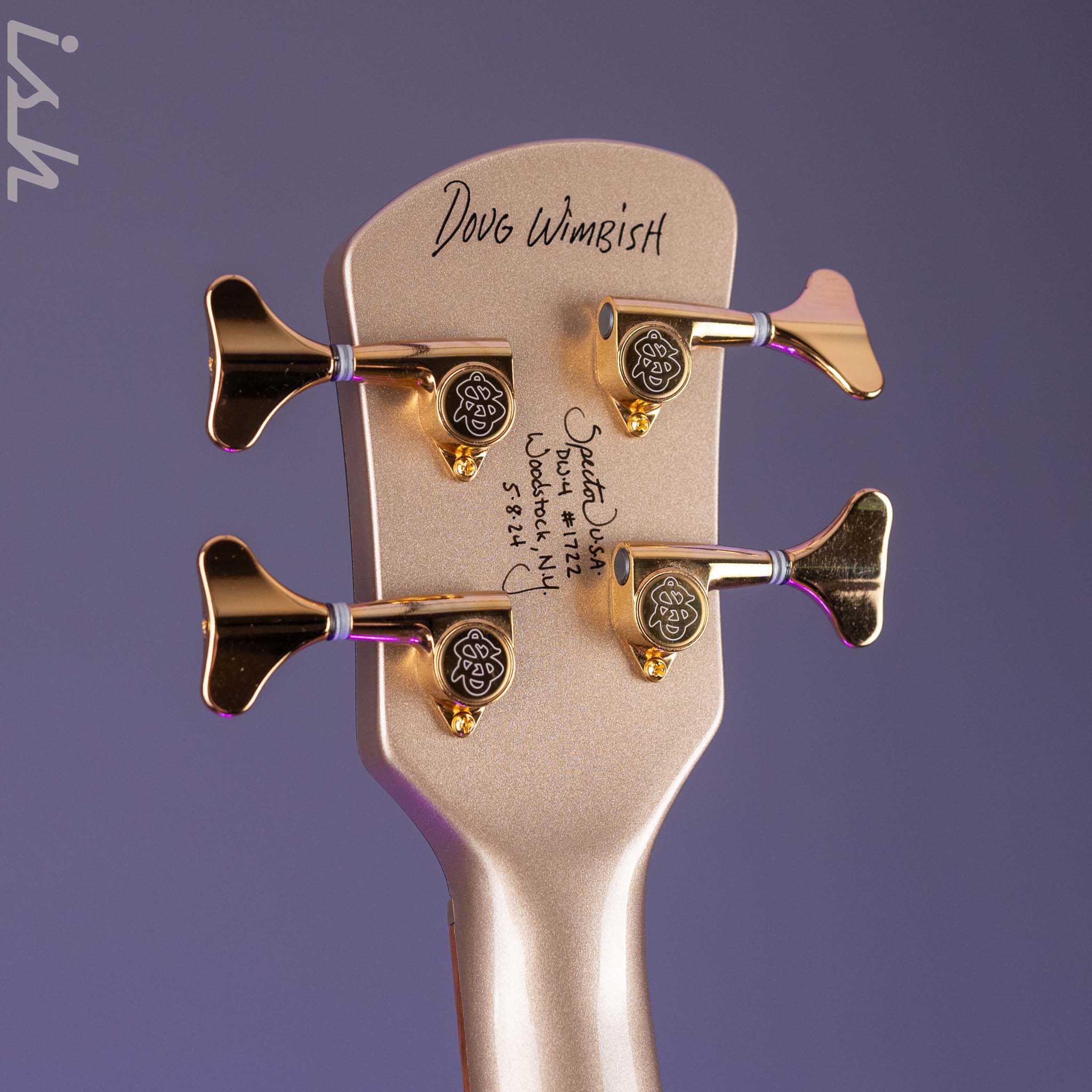 Spector NS-2 DW-4 Doug Wimbish Signature True Champagne - Image 10