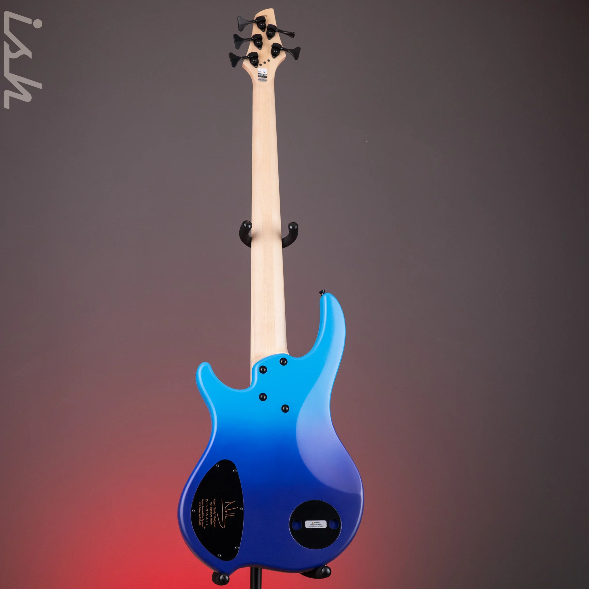 2025 Dingwall NG-3 5-String Blue to Purple Fade - Image 8