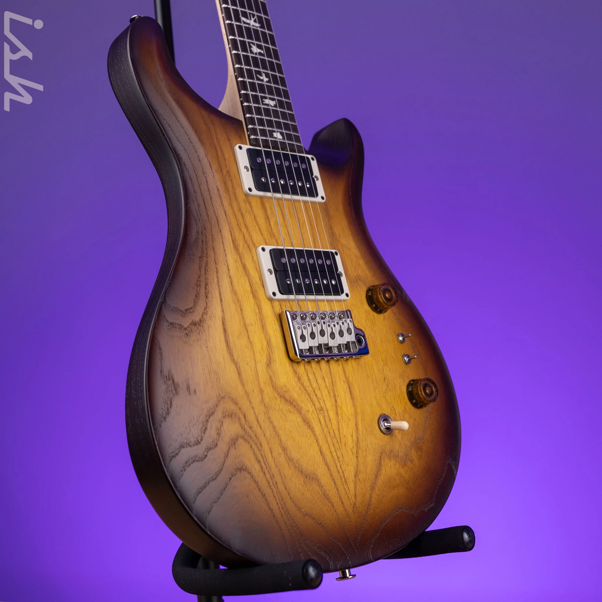 2025 PRS CE 24-08 Swamp Ash Limited Edition McCarty Tobacco Sunburst - Image 3