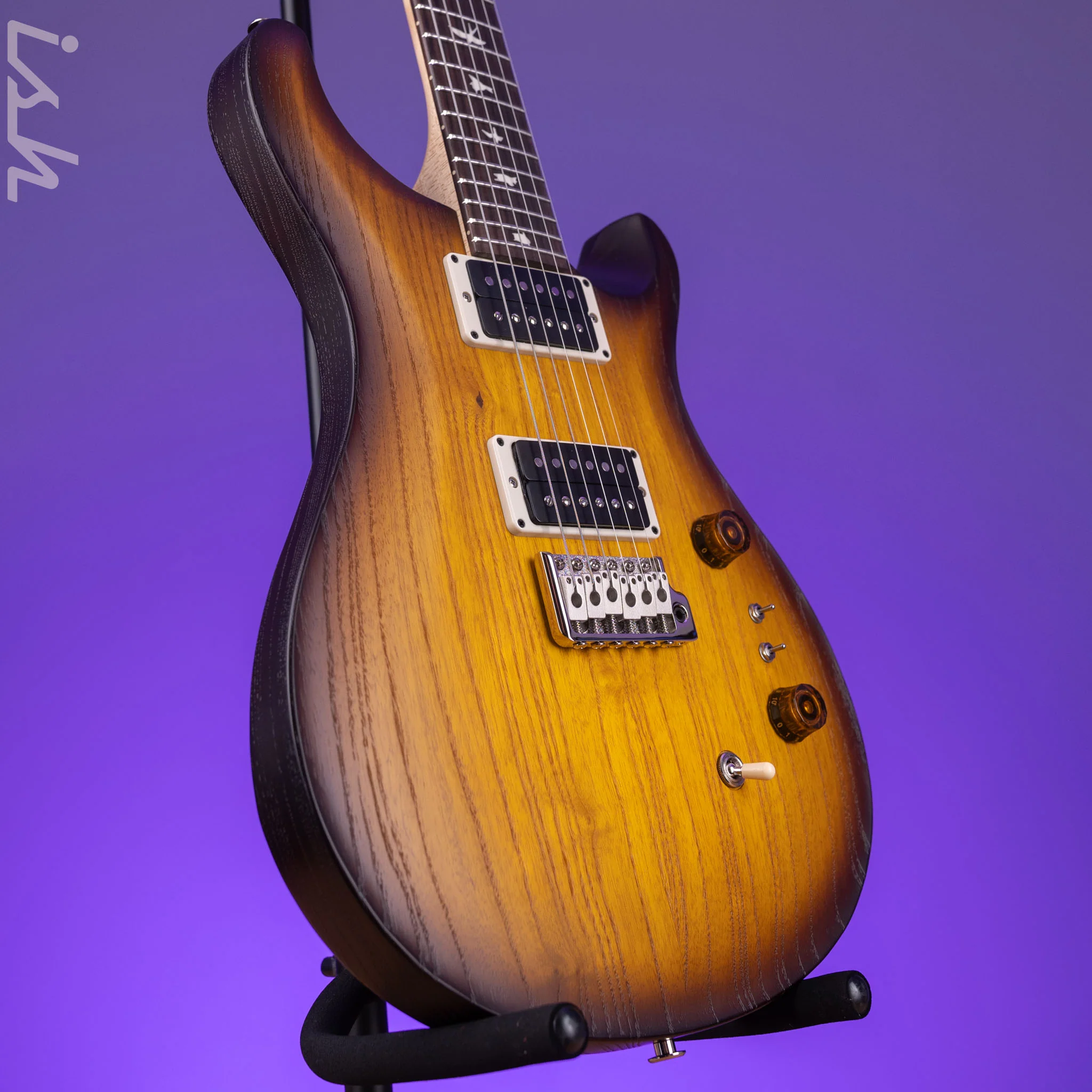 2025 PRS CE 24-08 Swamp Ash Limited Edition McCarty Tobacco Sunburst - Image 3