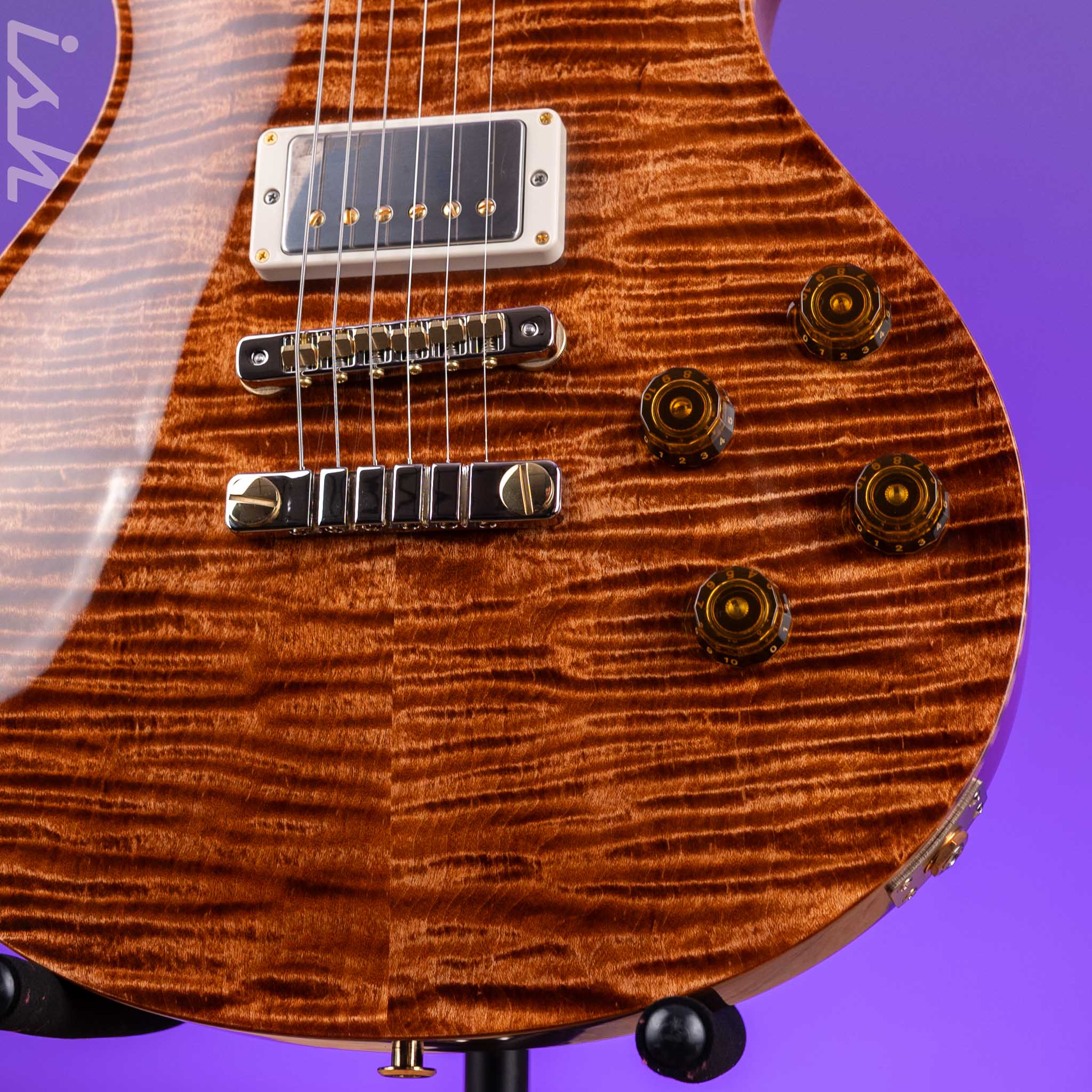 2025 PRS Wood Library McCarty Singlecut 594 10-Top Copper - Image 5