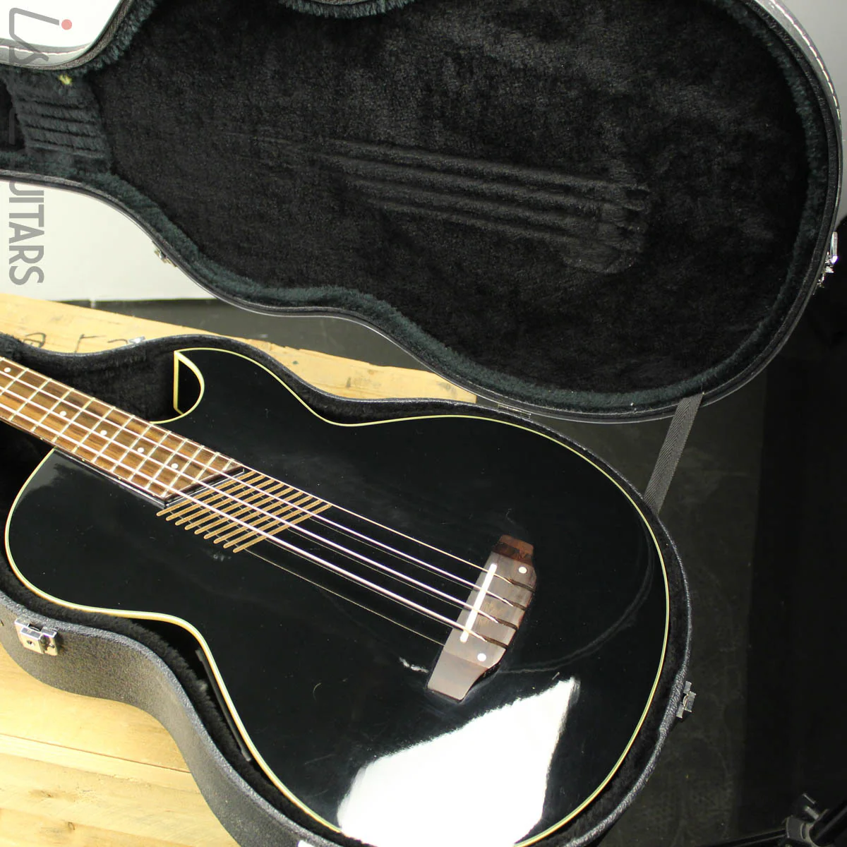 90s/00s Washburn AB-102 Acoustic Bass - Image 13