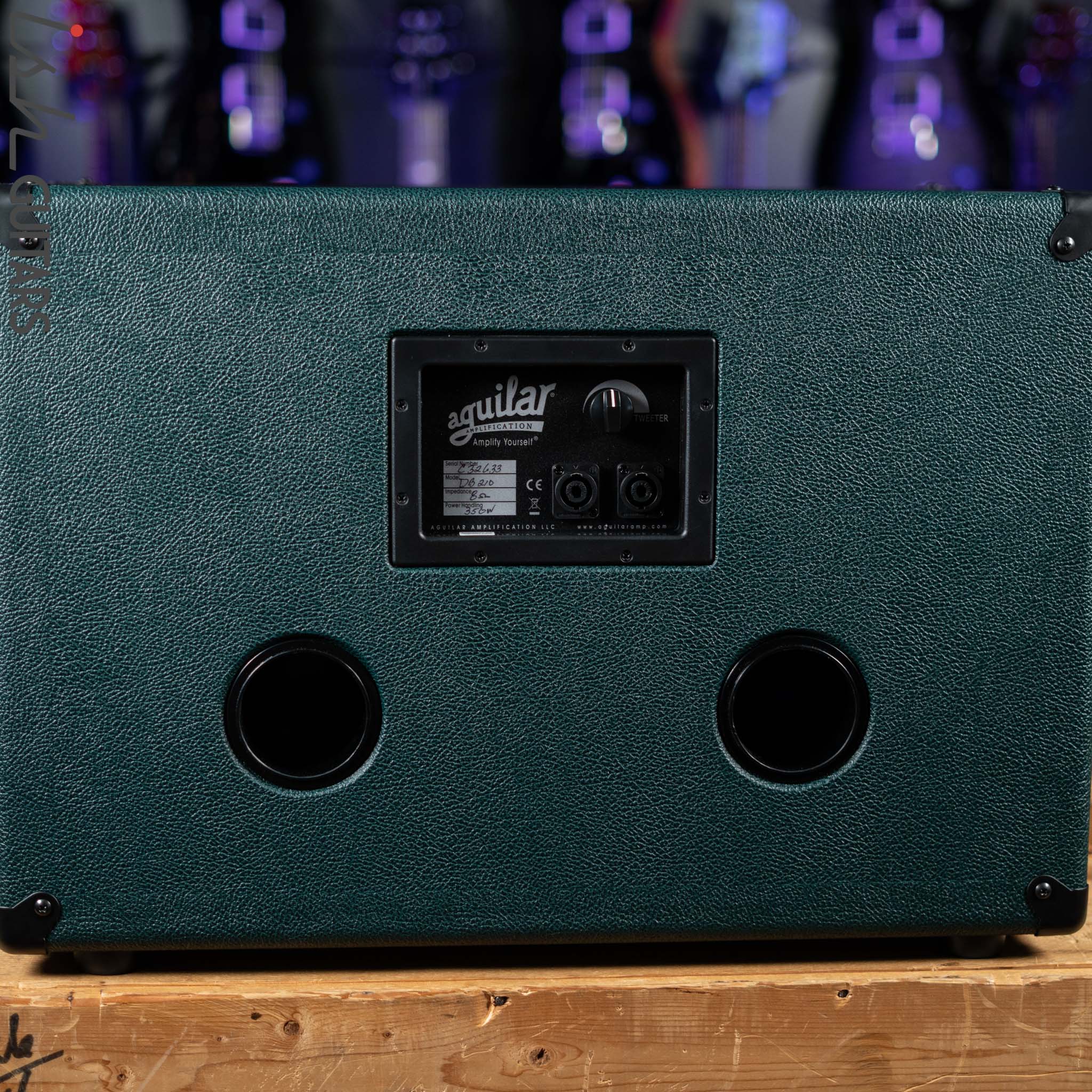 Aguilar DB 210 8 Ohm Bass Cabinet Monster Green - Image 2