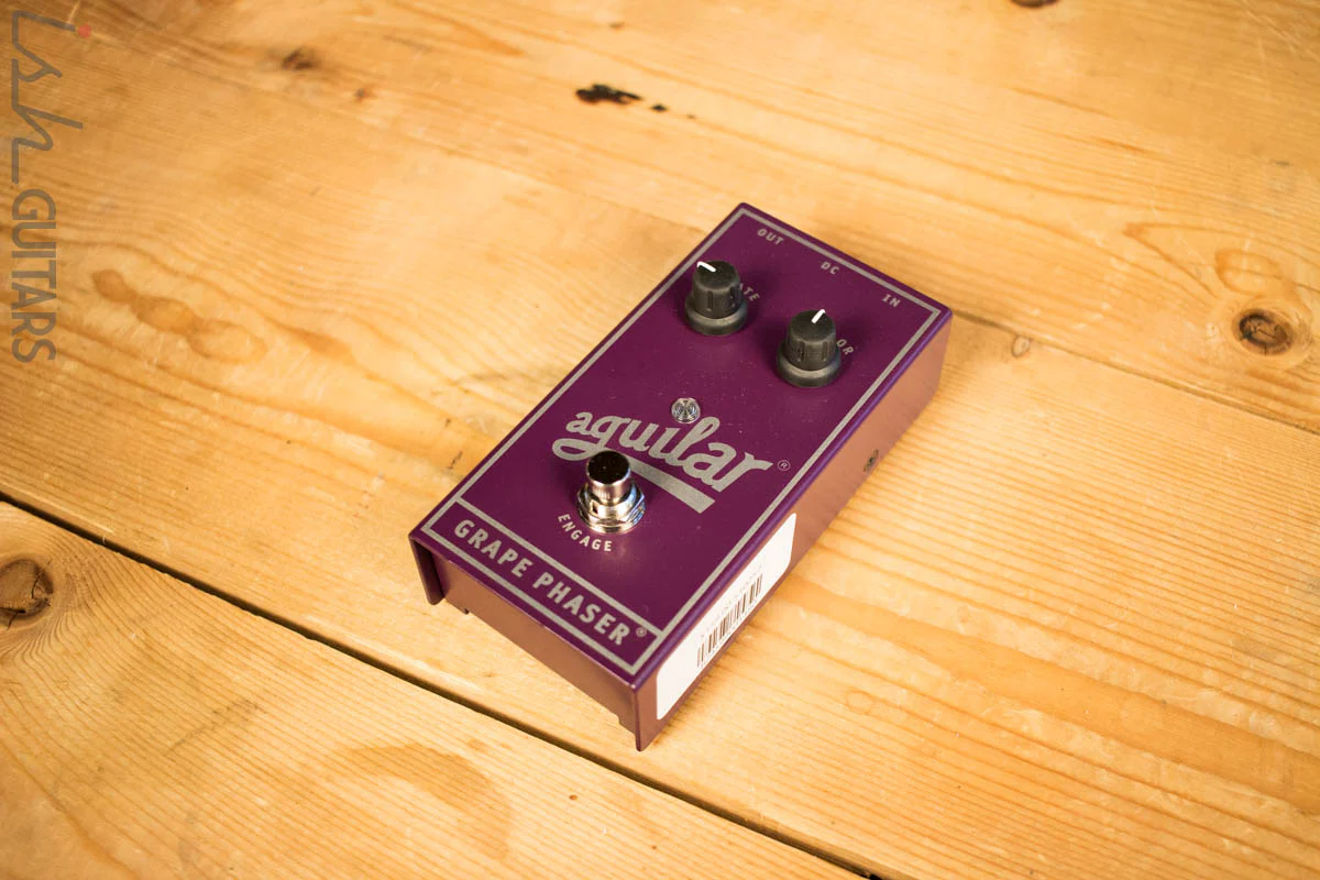 Aguilar Grape Phaser Bass Phase Pedal Store Demo - Image 4
