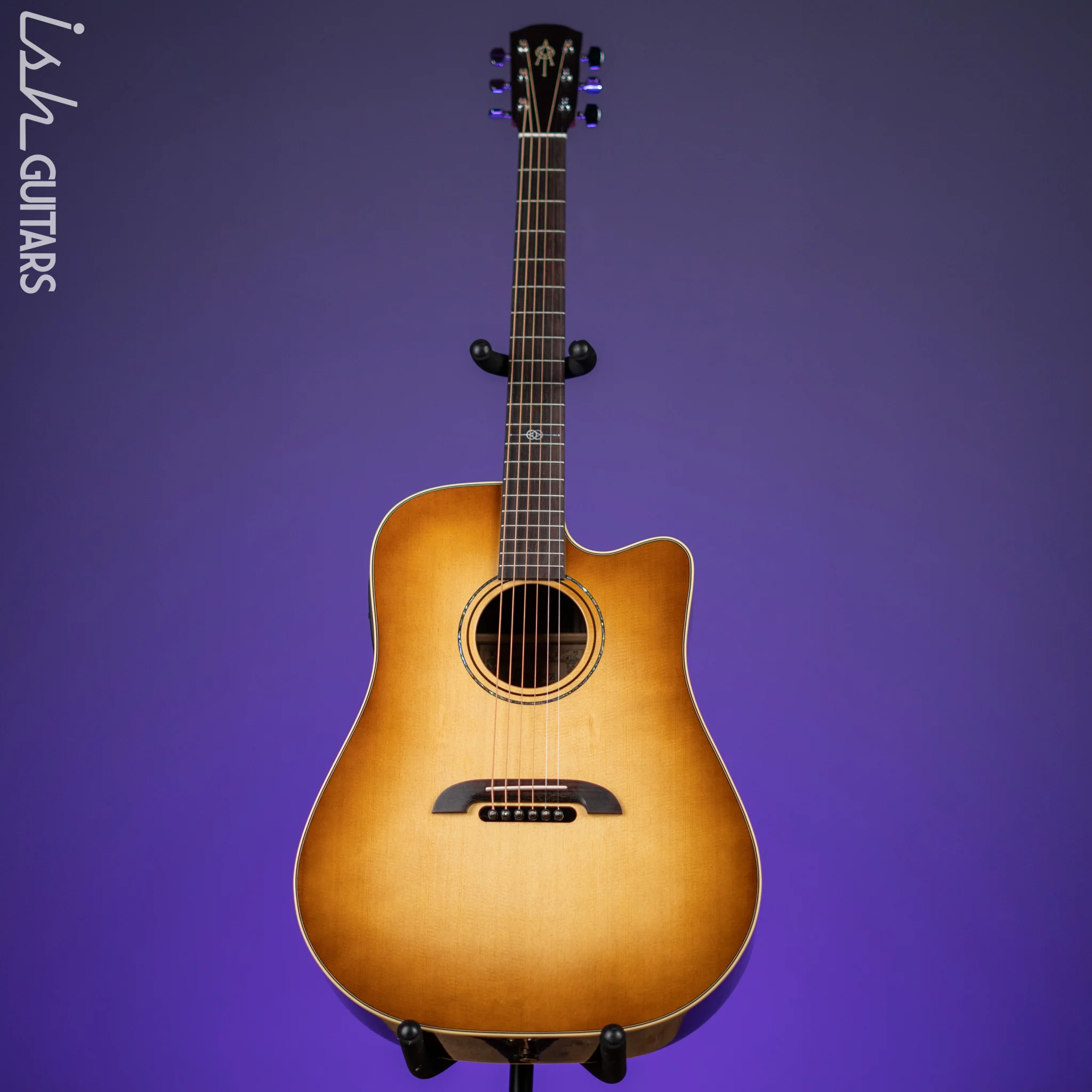 Alvarez Yairi DY70CESHB Standard Series Acoustic-Electric Guitar Shadow Burst - Image 3