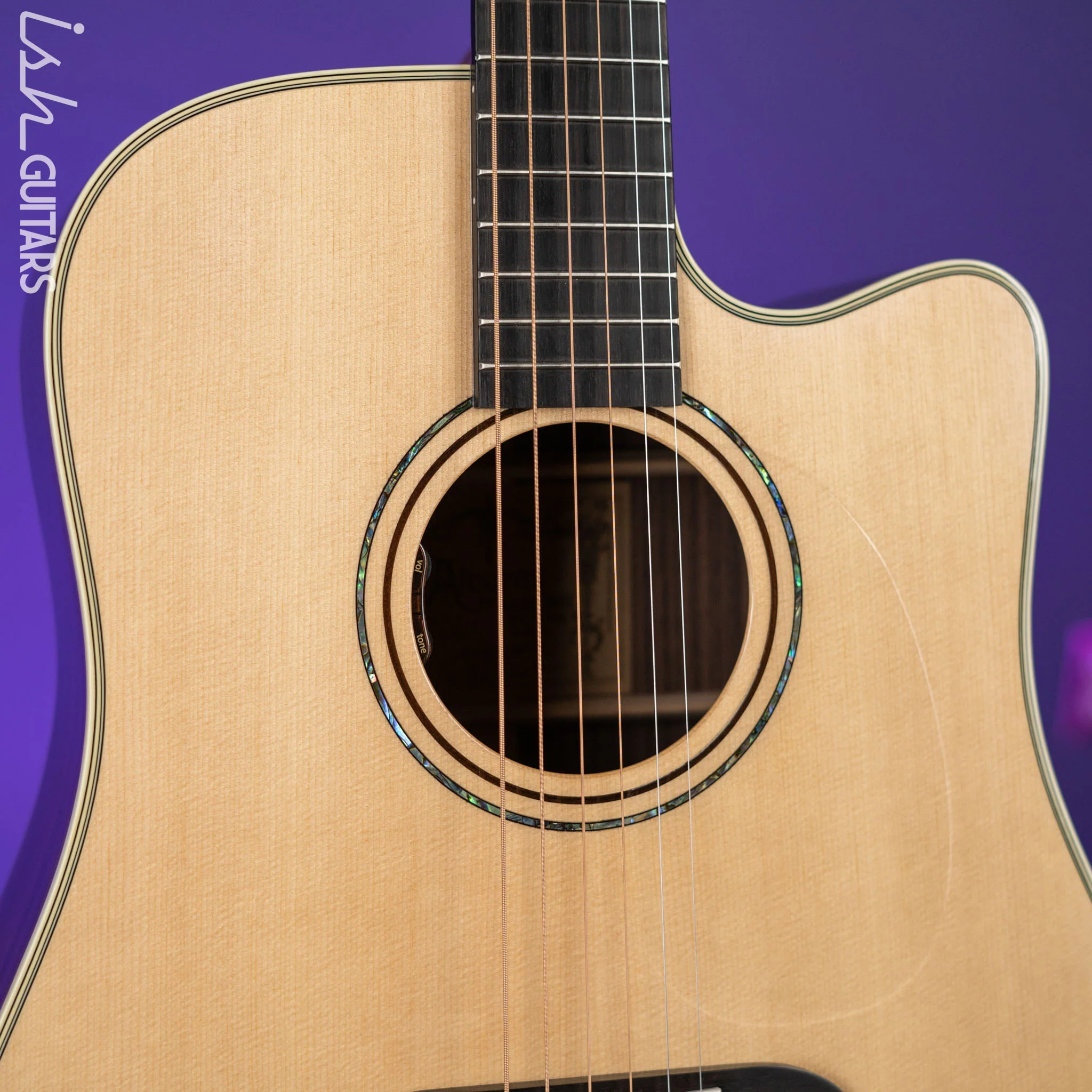 Alvarez Yairi DYM70CE Masterworks Acoustic-Electric Guitar Natural Demo - Image 4