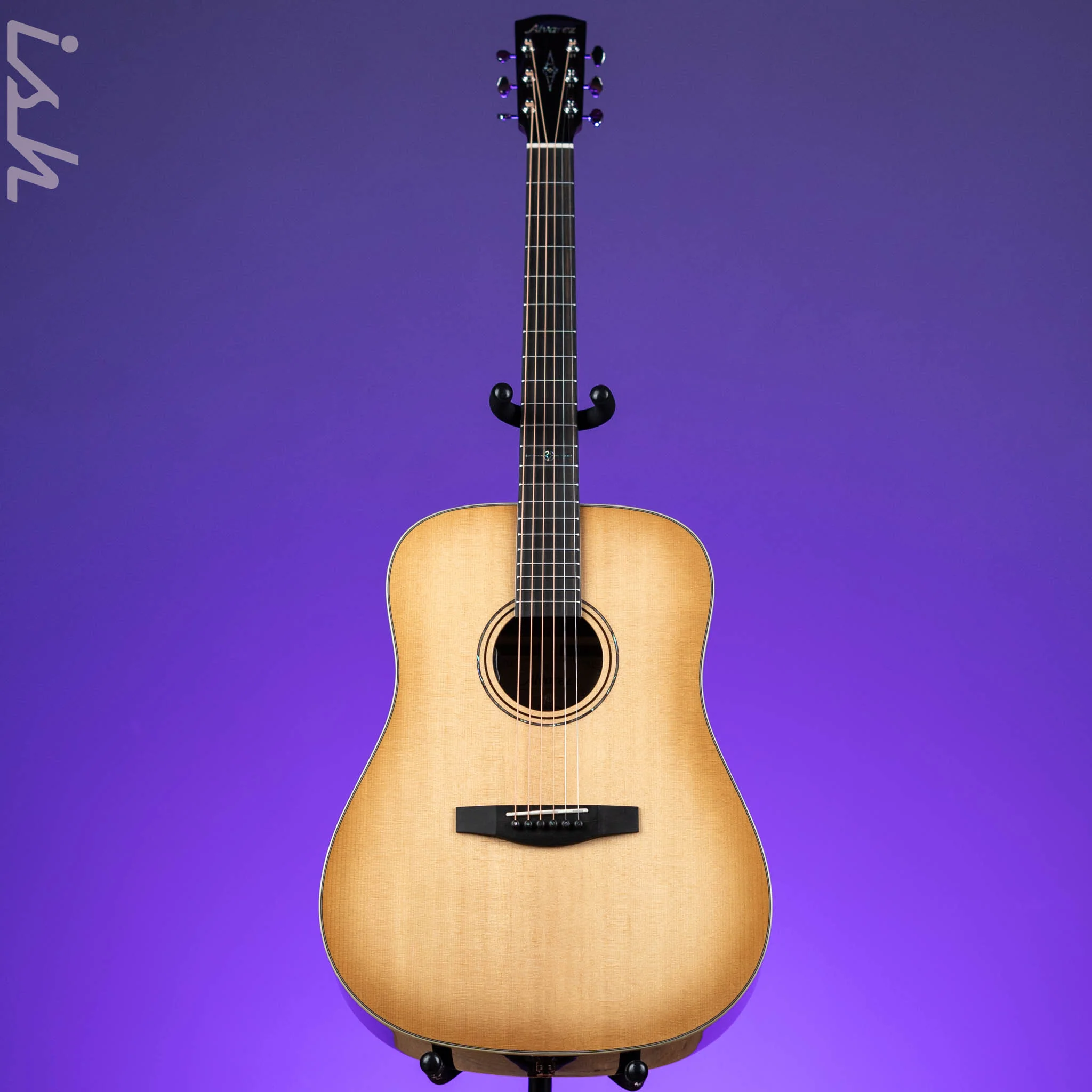 Alvarez LD70e Laureate 70 Dreadnought Acoustic-Electric Guitar - Daybreak - Image 2