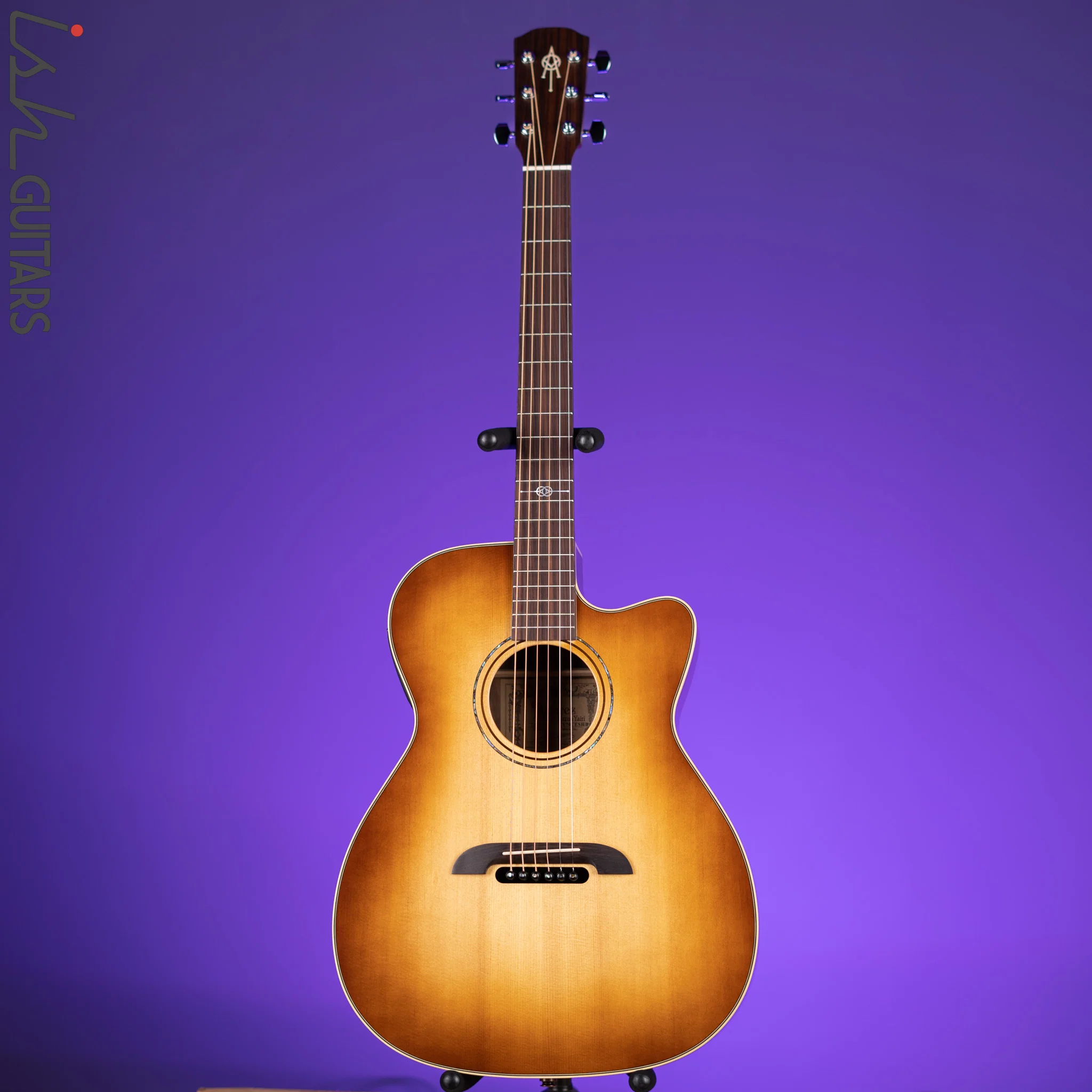 Alvarez Yairi FY70CESHB Acoustic Electric Guitar Shadow Burst Demo - Image 2