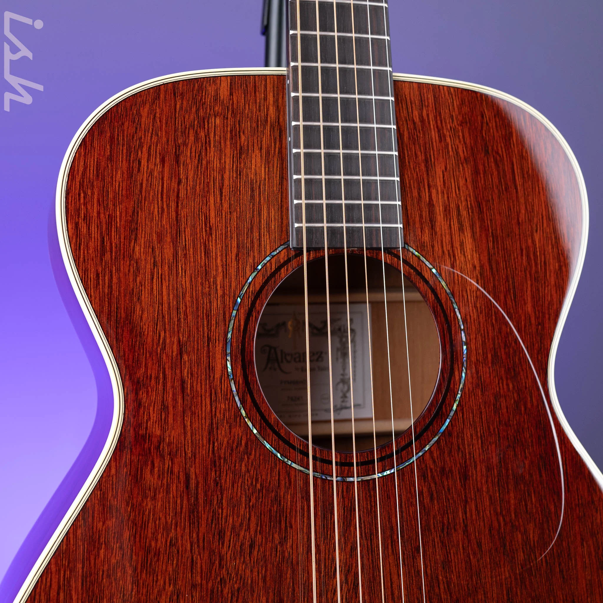 Alvarez Yairi FYM66HD Honduran Masterworks OM Acoustic Guitar - Image 3