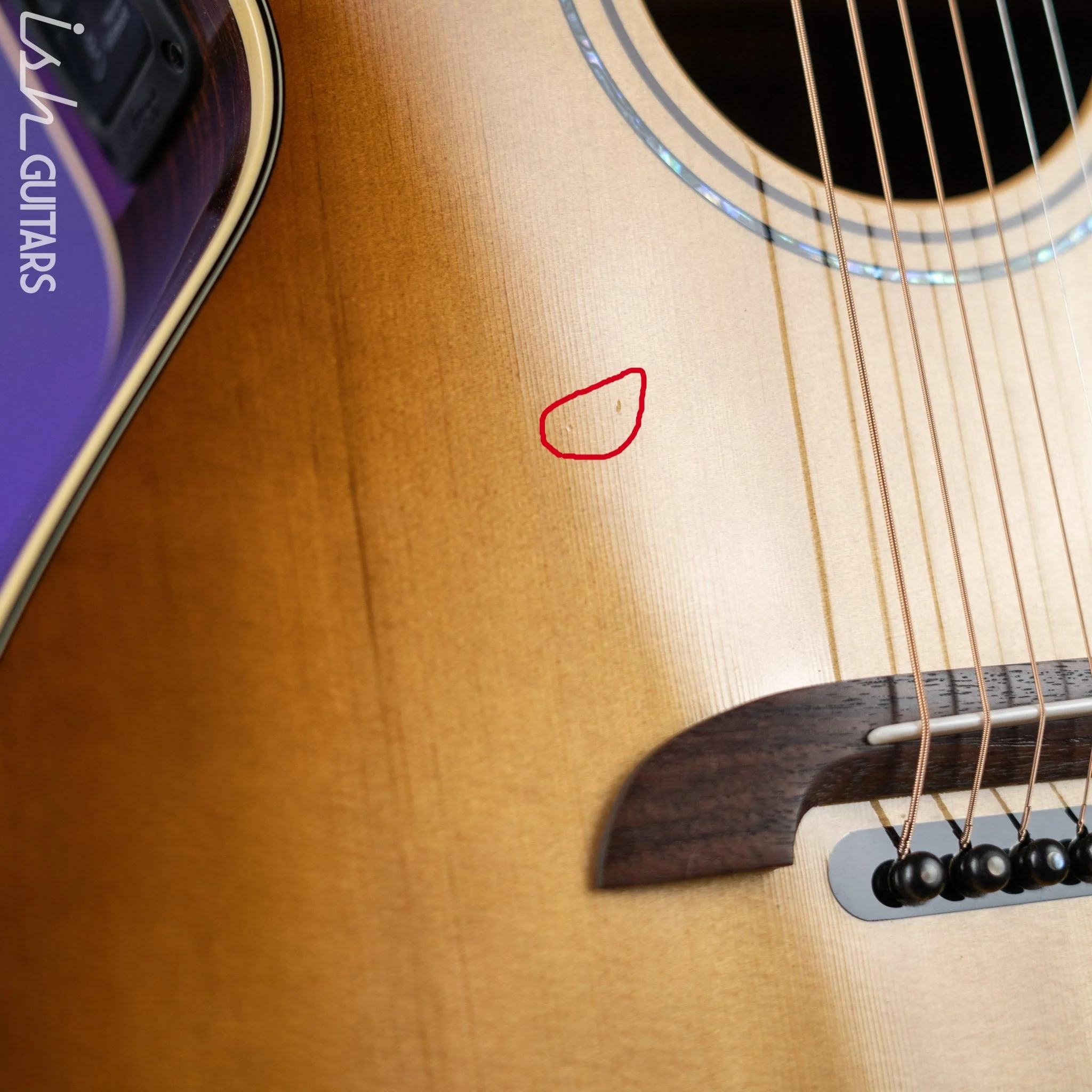 Alvarez Yairi GYM70CESHB Masterworks Grand Auditorium Cutaway Shadowburst - Image 6