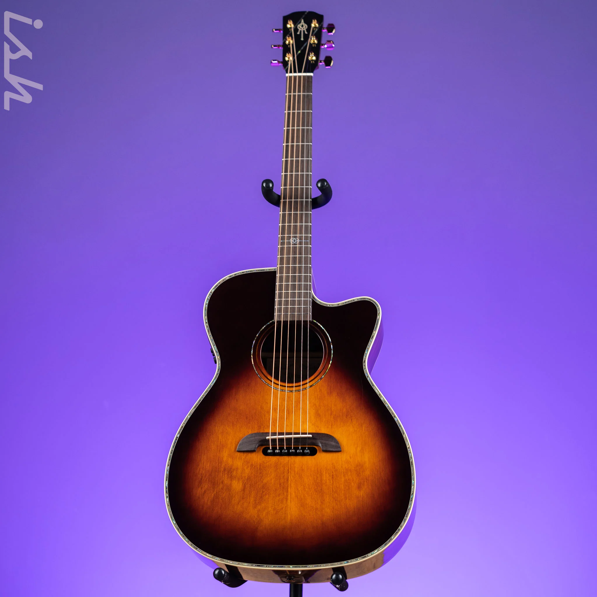 Alvarez Yairi WY1 Weir Stage Model Acoustic-Electric Guitar Sunburst B-Stock - Image 2