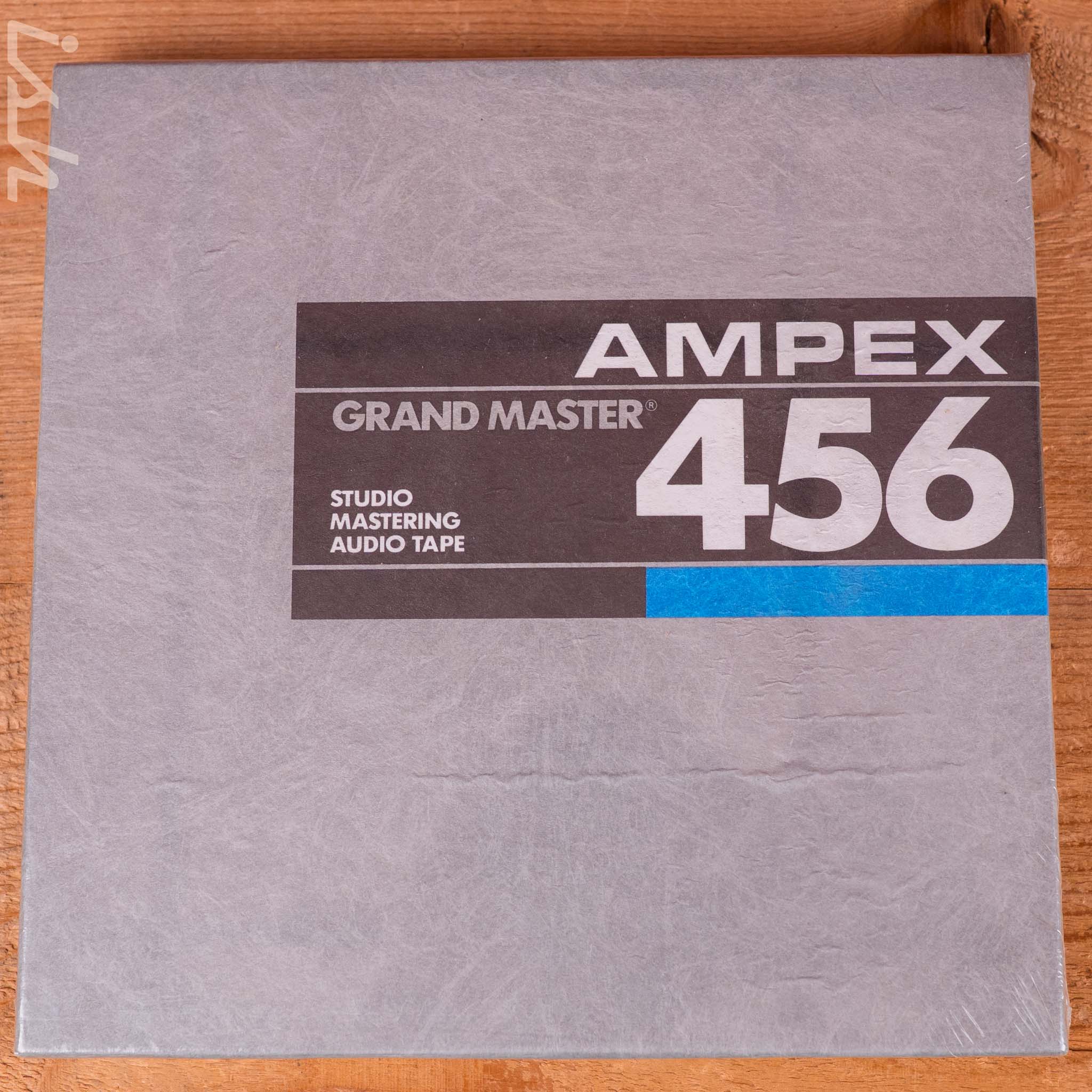 Ampex Grand Master Studio Matering Audio Tape 456 (2 Pack) - New Old Stock