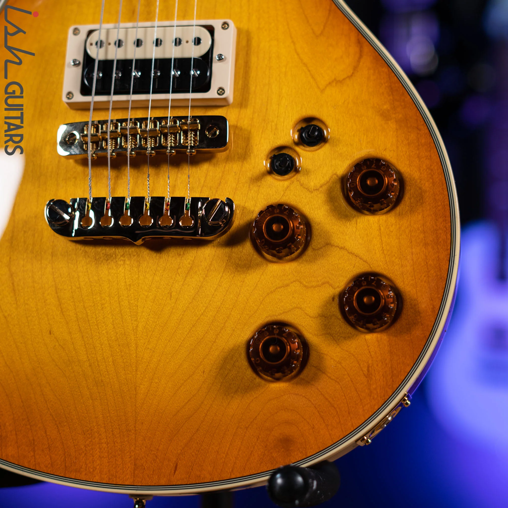 Aria Pro II PE-R80 Lemon Drop Made in Japan MIJ Electric Guitar - Image 4
