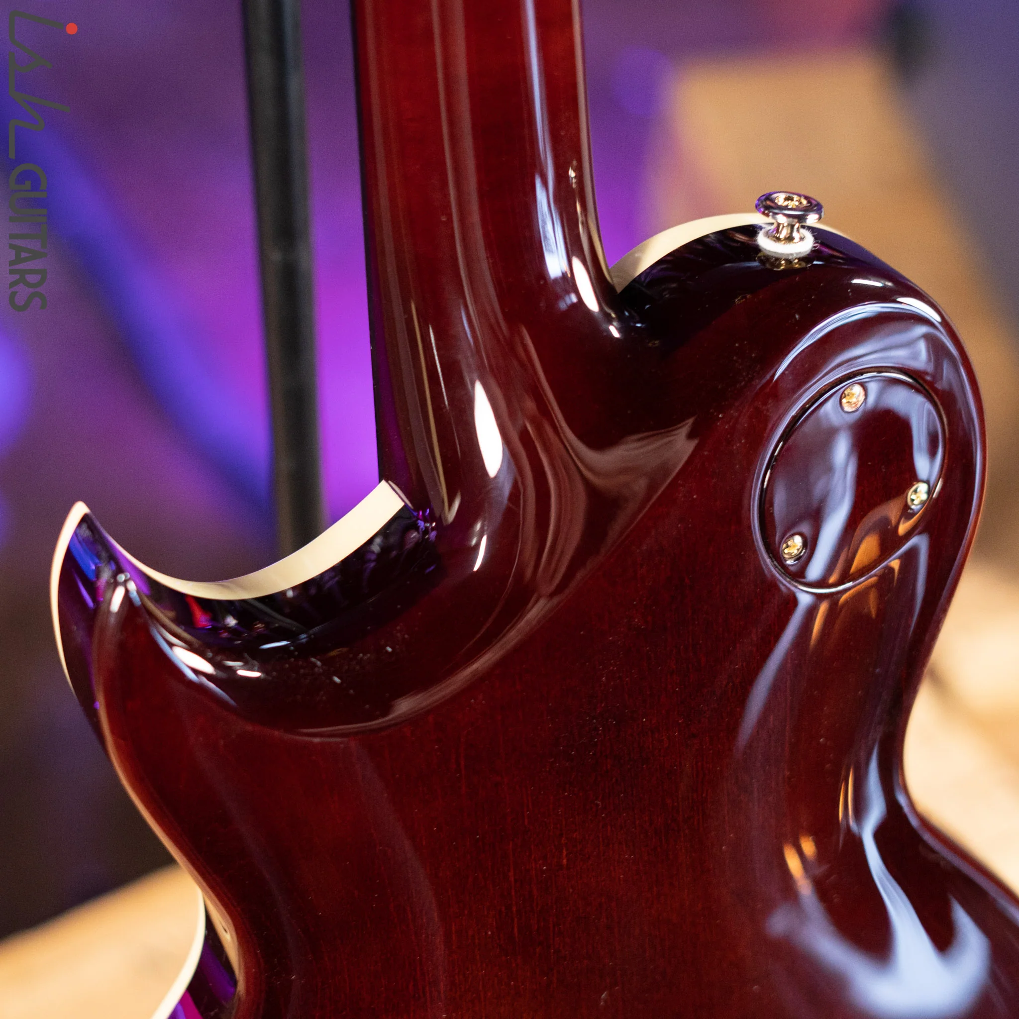 Aria Pro II PE-R80 Stained Brown Made in Japan MIJ Electric Guitar - Image 11