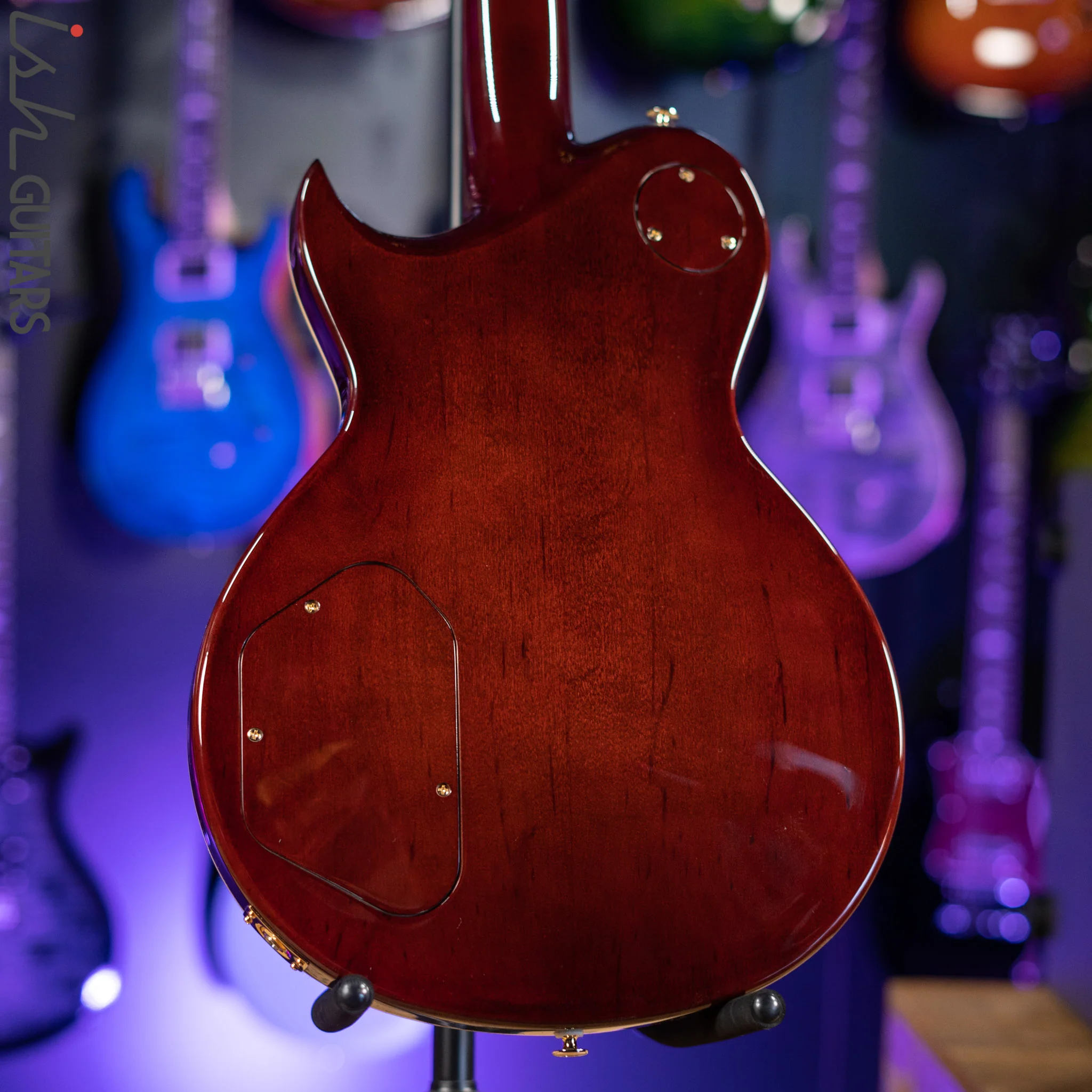 Aria Pro II PE-R80 Stained Brown Made in Japan MIJ Electric Guitar - Image 8
