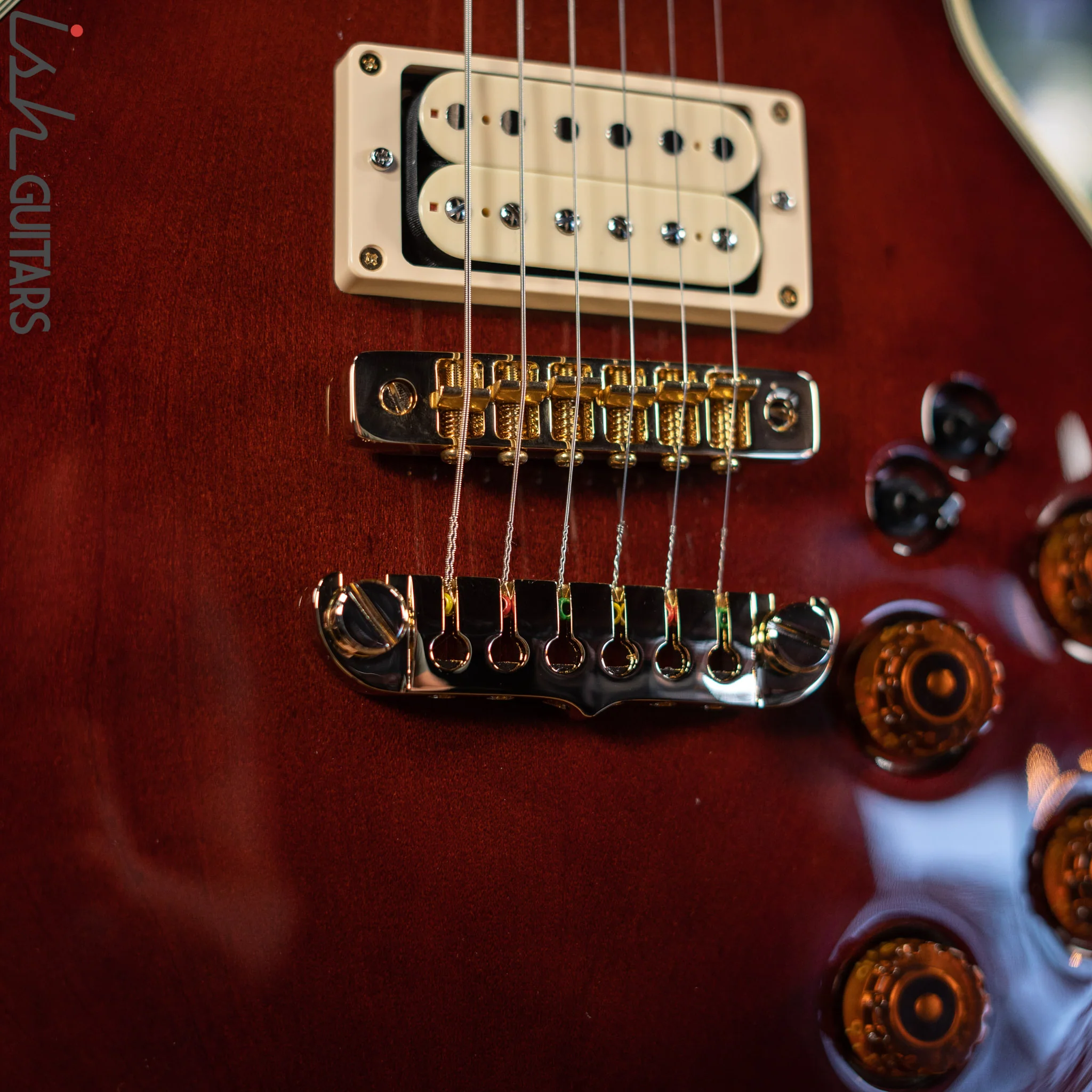 Aria Pro II PE-R80 Stained Brown Made in Japan MIJ Electric Guitar - Image 5