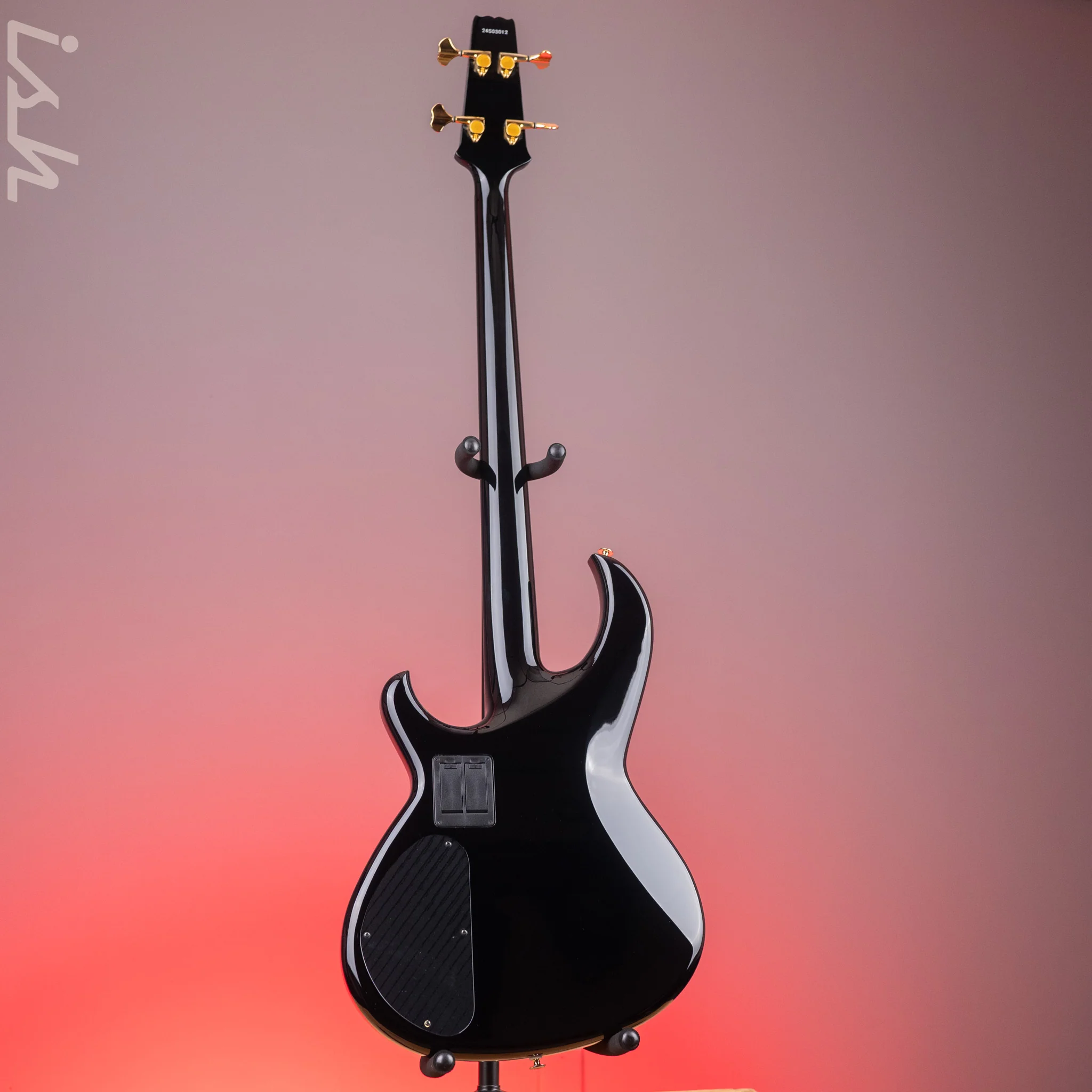 Aria Pro II SB-1000 4-String Bass Black - Image 6