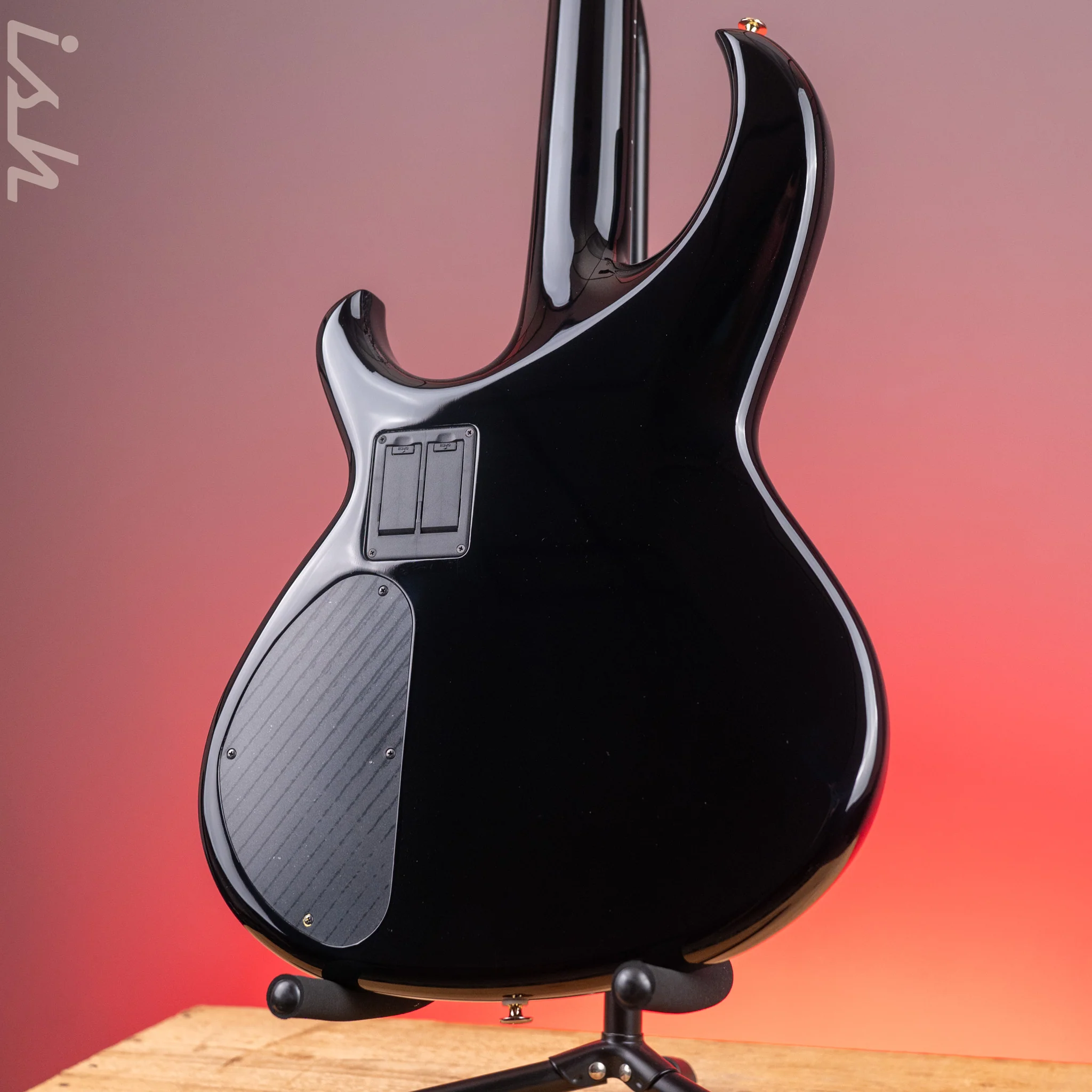 Aria Pro II SB-1000 4-String Bass Black - Image 7