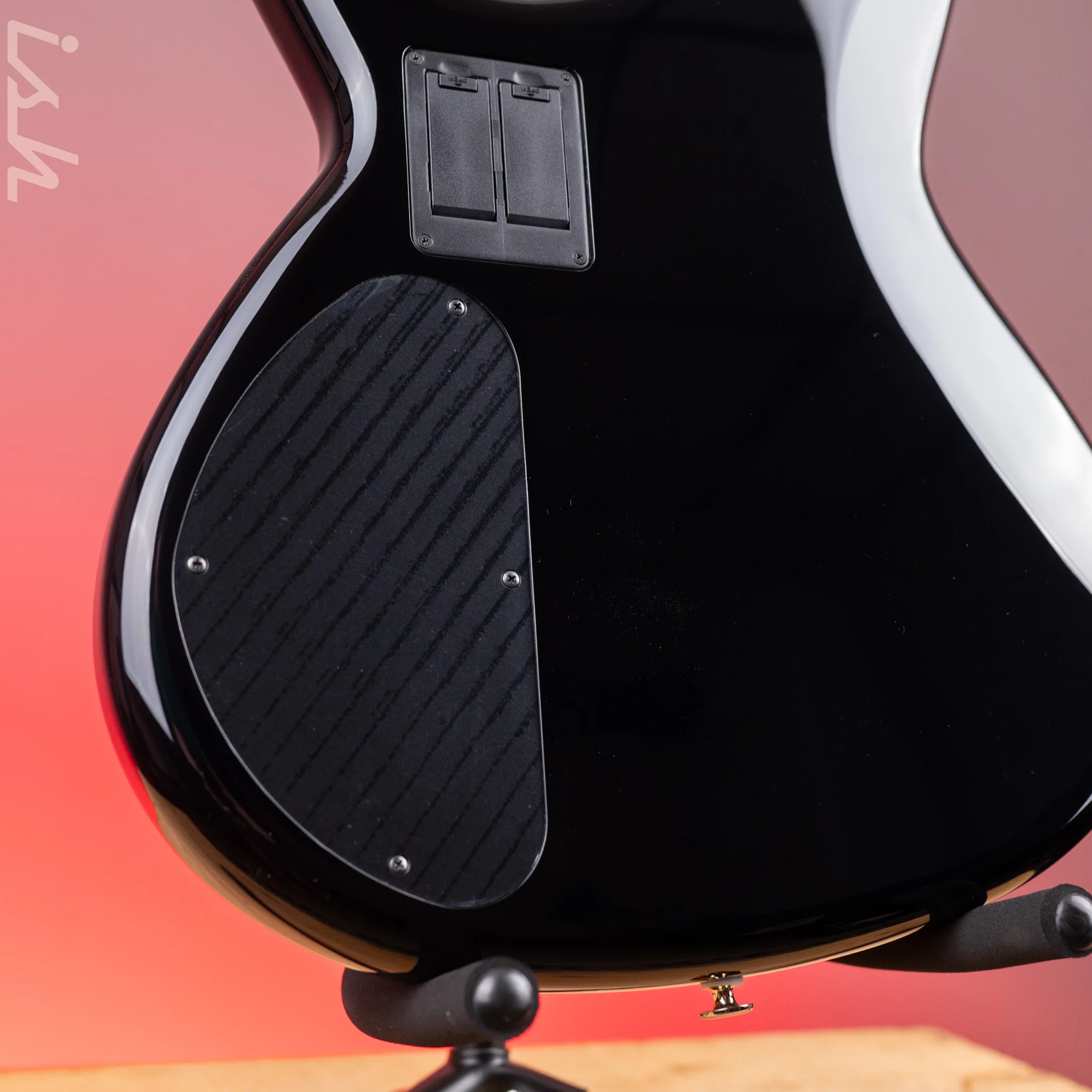 Aria Pro II SB-1000 4-String Bass Black - Image 9