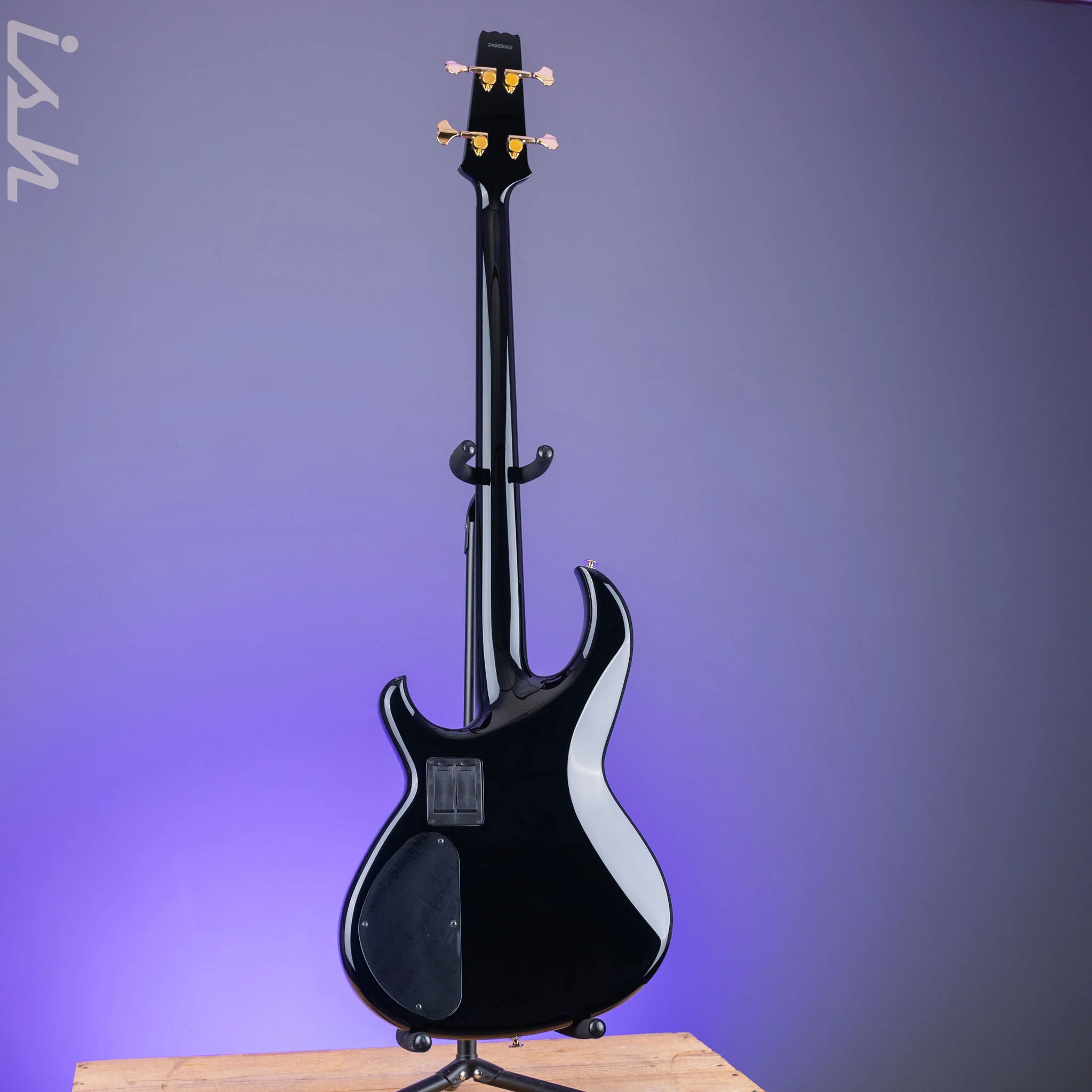 Aria Pro II SB-1000 4-String Bass Black - Image 6