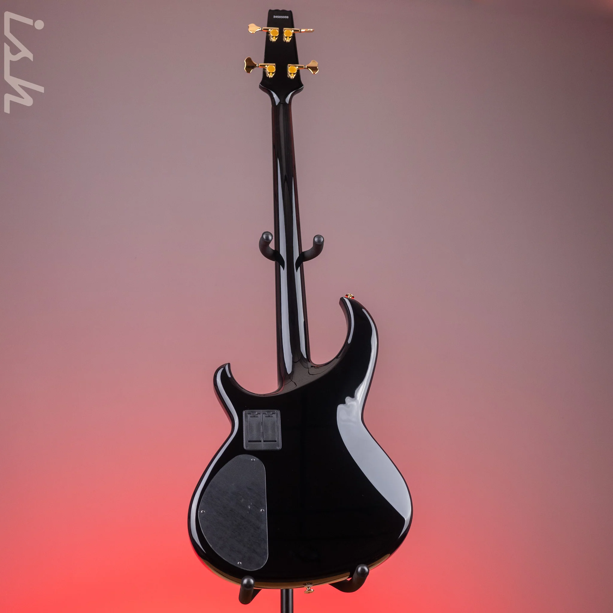 Aria Pro II SB-1000 4-String Bass Black - Image 6