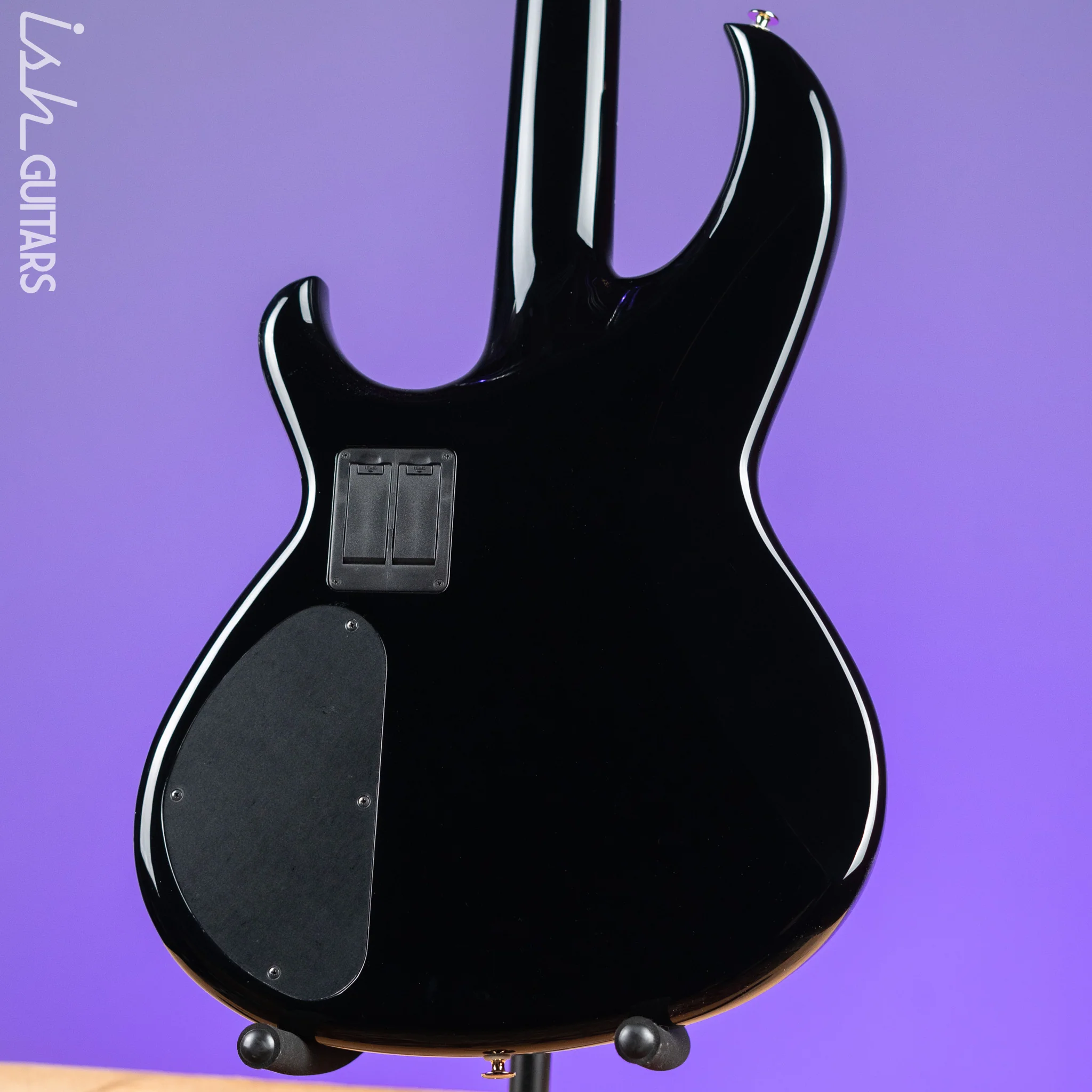Aria Pro II SB-1000 4-String Bass Guitar Black - Image 7