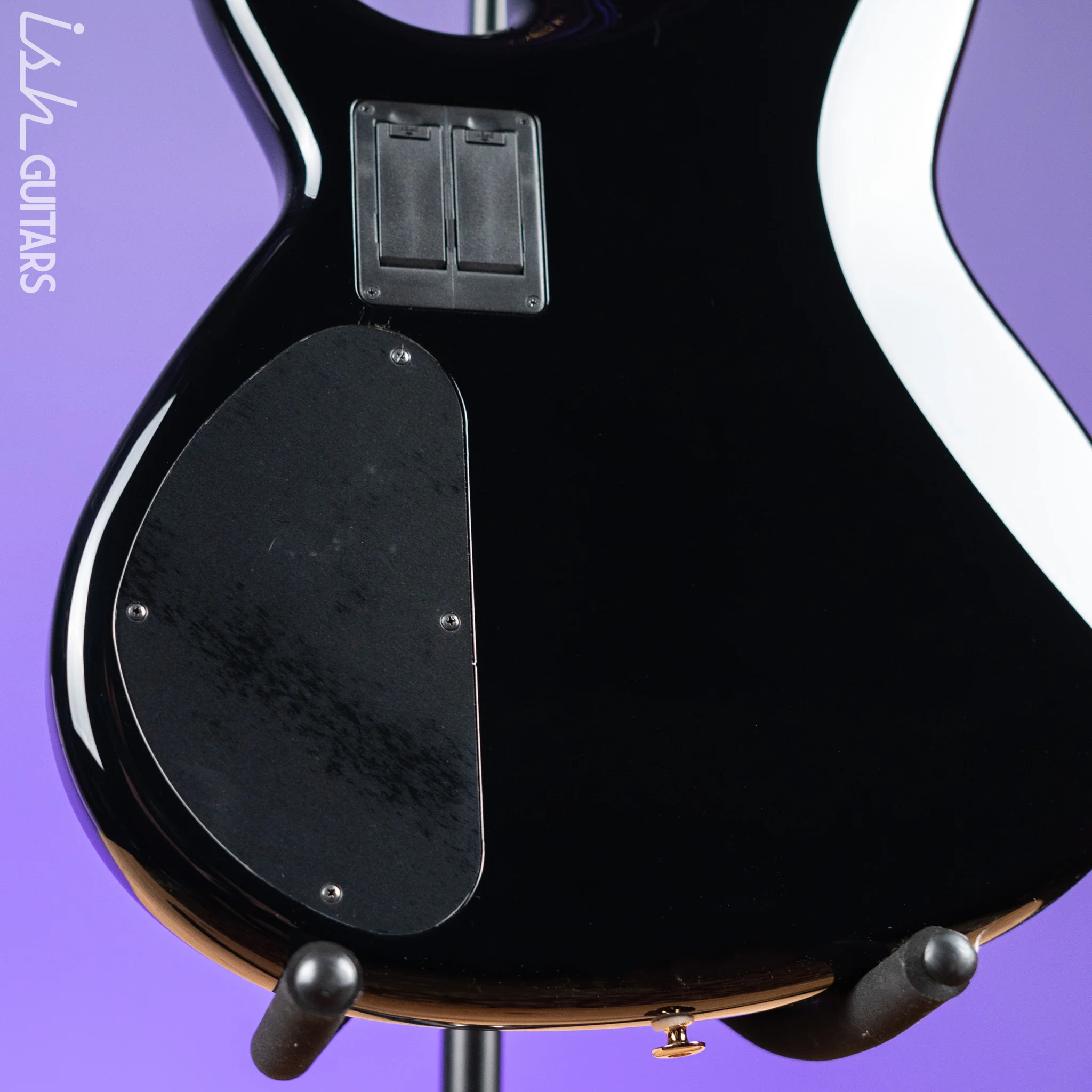 Aria Pro II SB-1000 4-String Bass Guitar Black - Image 9