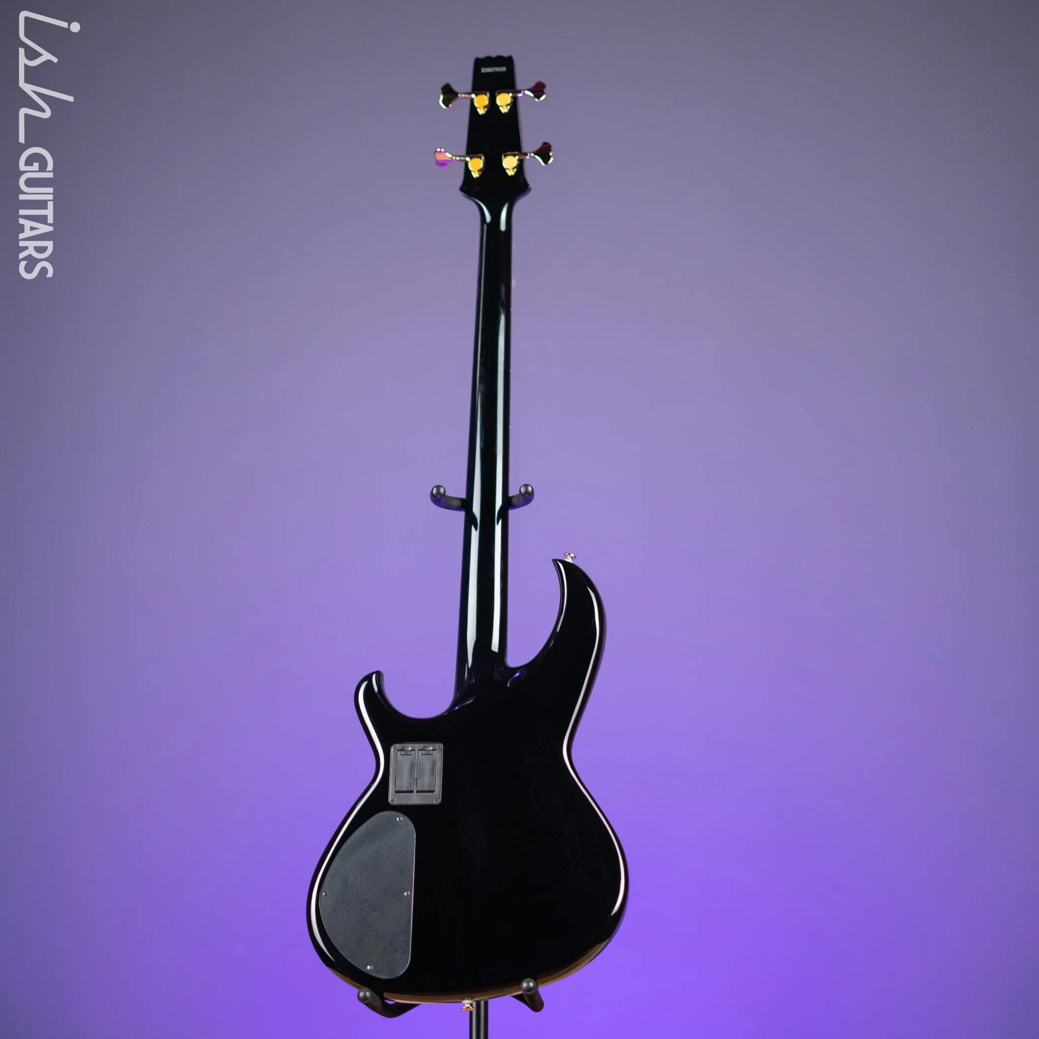 Aria Pro II SB-1000 4-String Bass Guitar Black - Image 6