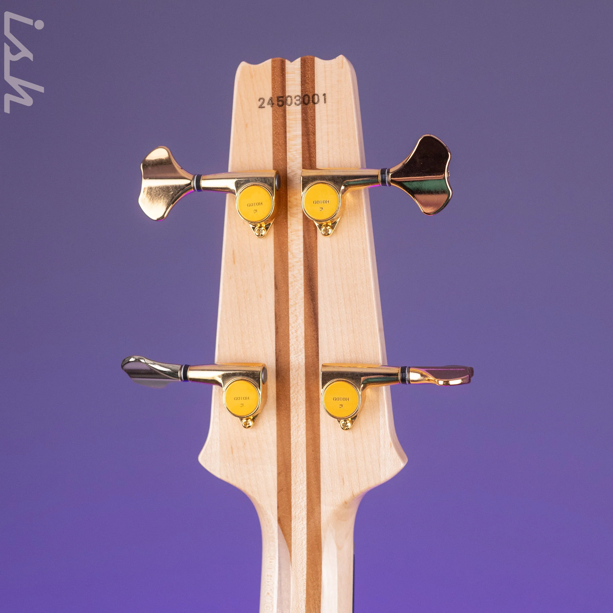Aria Pro II SB-1000 4-String Bass Natural Oak Demo - Image 10