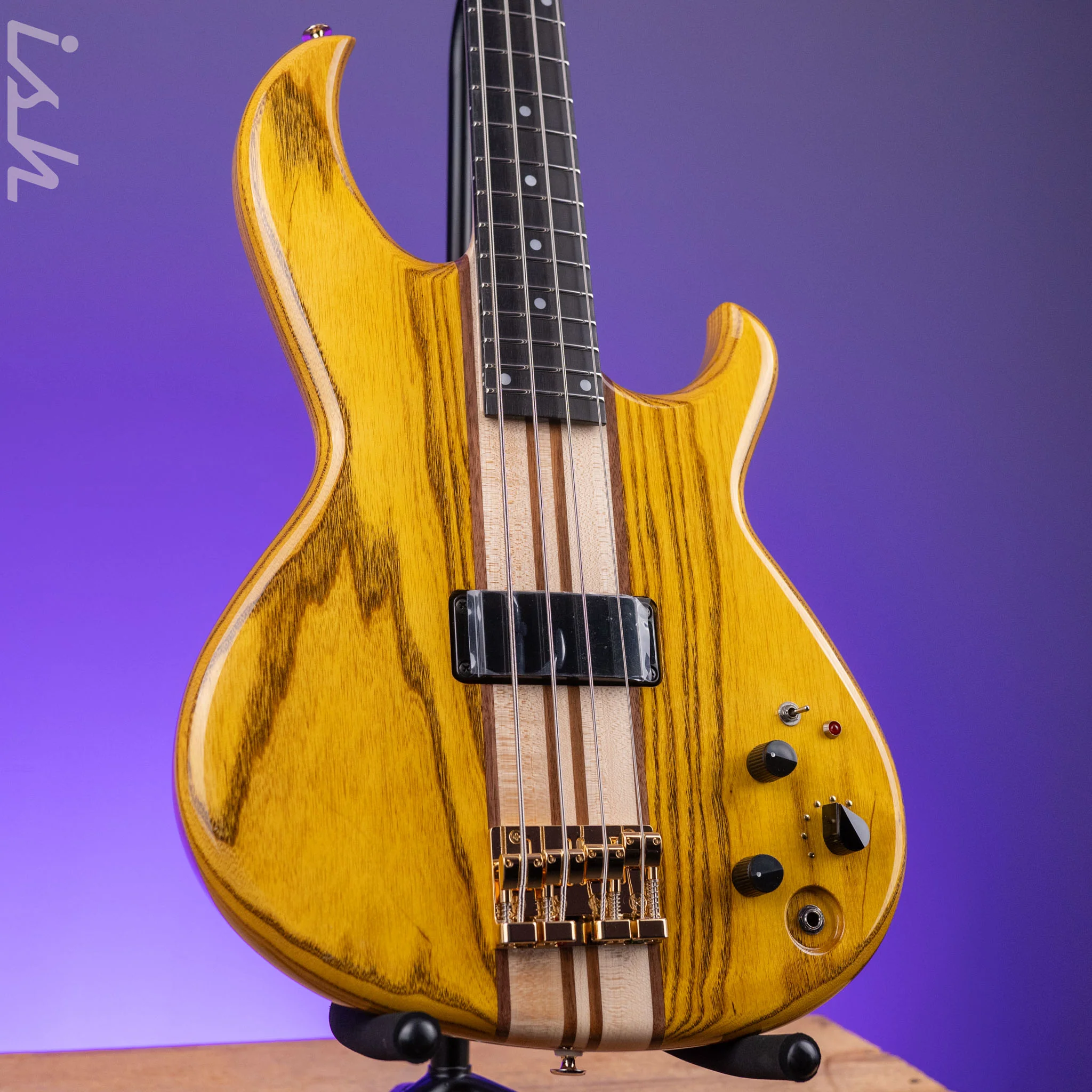 Aria Pro II SB-1000 4-String Bass Natural Oak