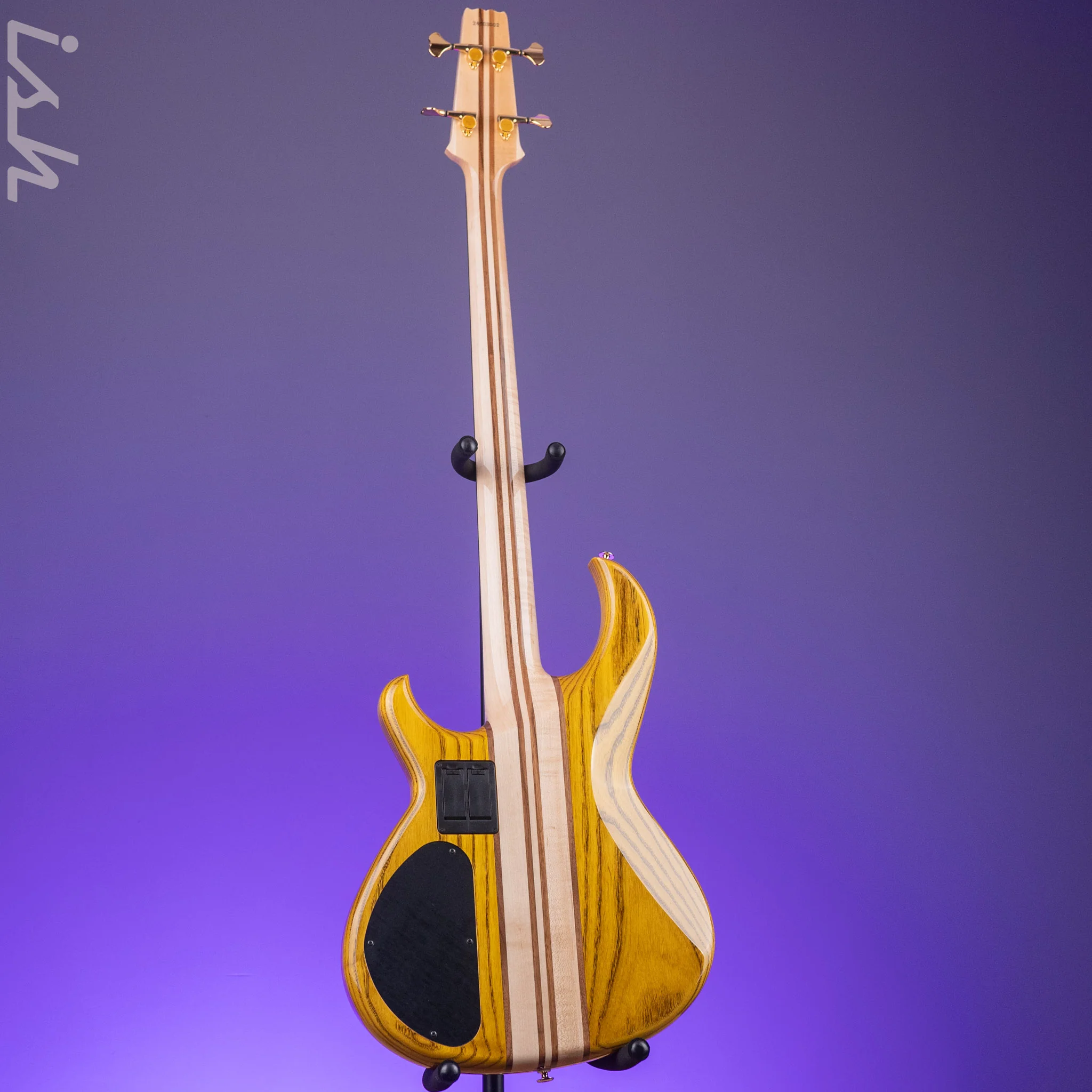 Aria Pro II SB-1000 4-String Bass Natural Oak - Image 6