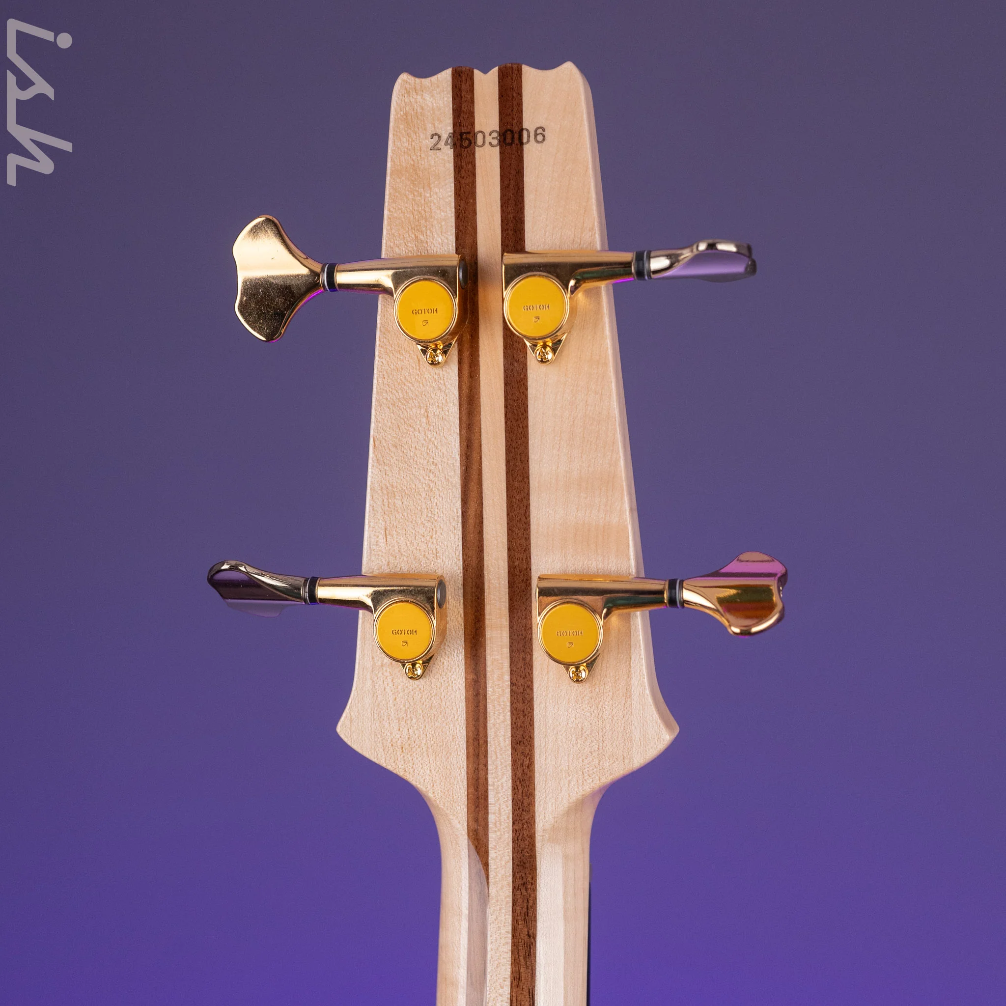 Aria Pro II SB-1000 4-String Bass Natural Oak - Image 10