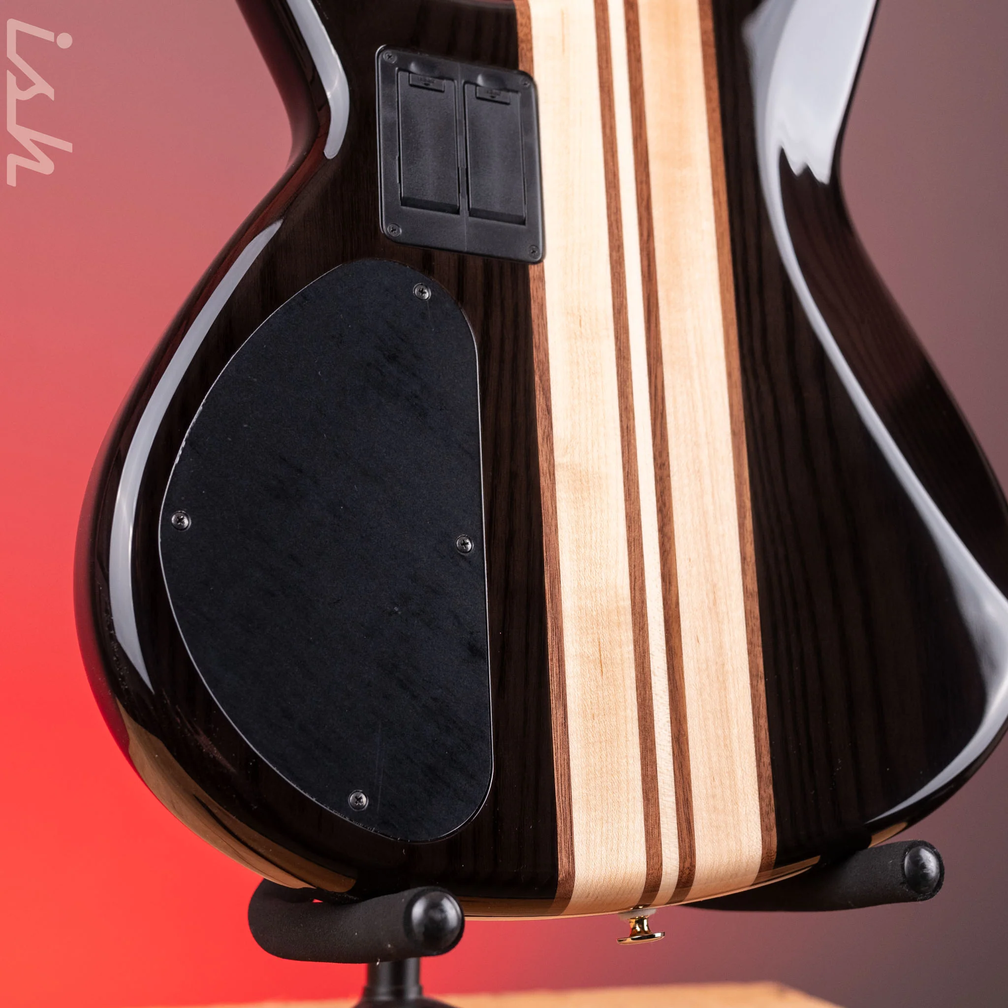 Aria Pro II SB-1000 4-String Bass See-Through Black - Image 10