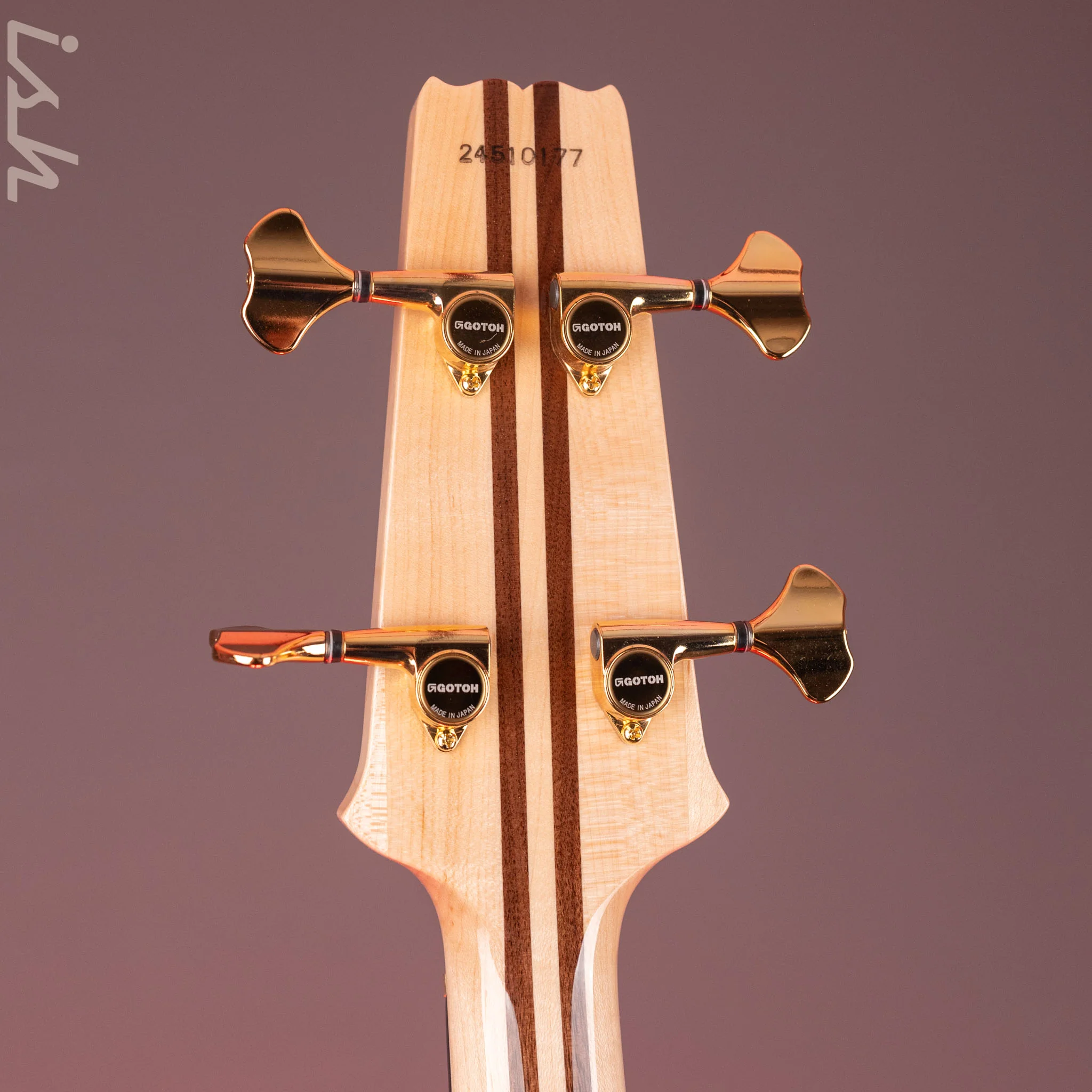 Aria Pro II SB-1000 4-String Bass See-Through Black - Image 11
