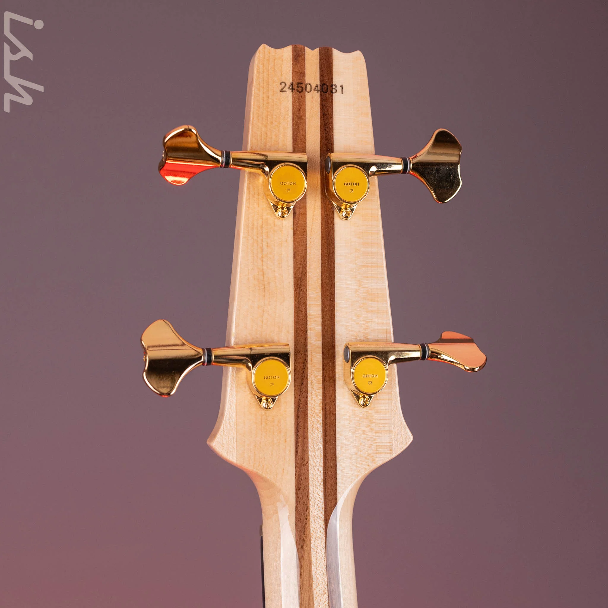 Aria Pro II SB-1000 4-String Bass See-Through Black - Image 10