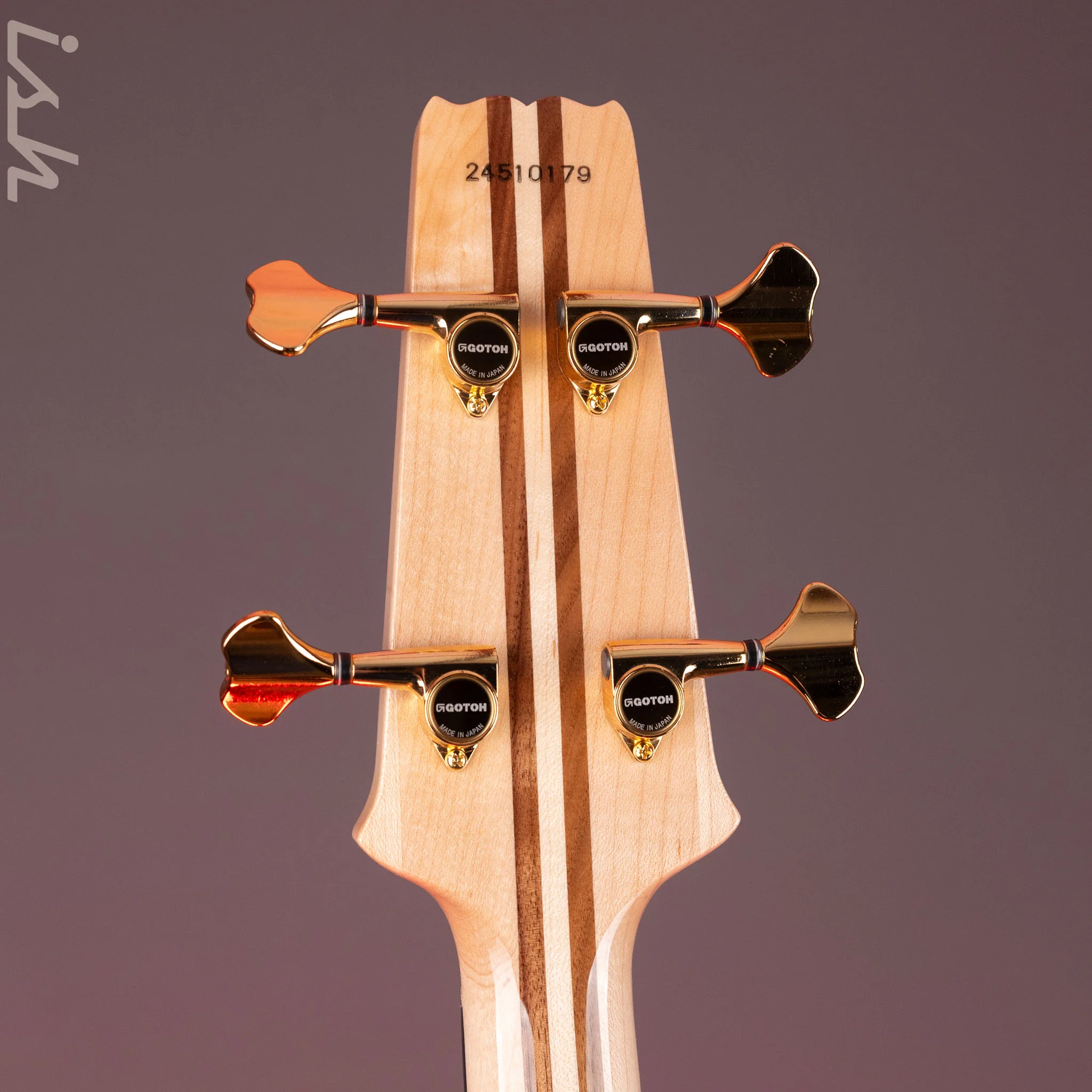 Aria Pro II SB-1000 4-String Bass See-Through Black - Image 11