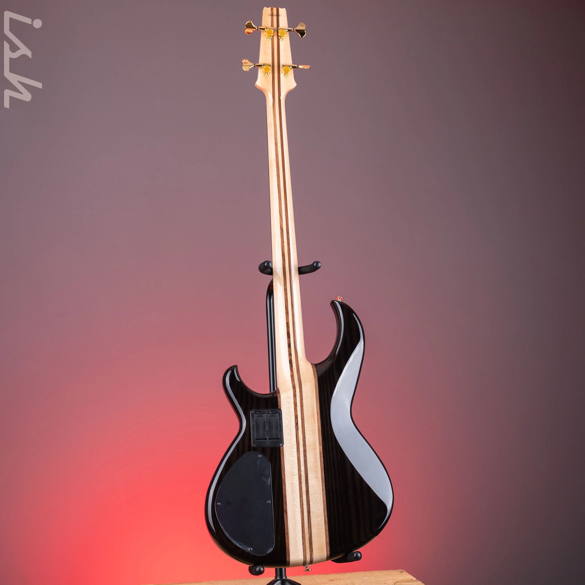 Aria Pro II SB-1000 4-String Bass See-Through Black - Image 6