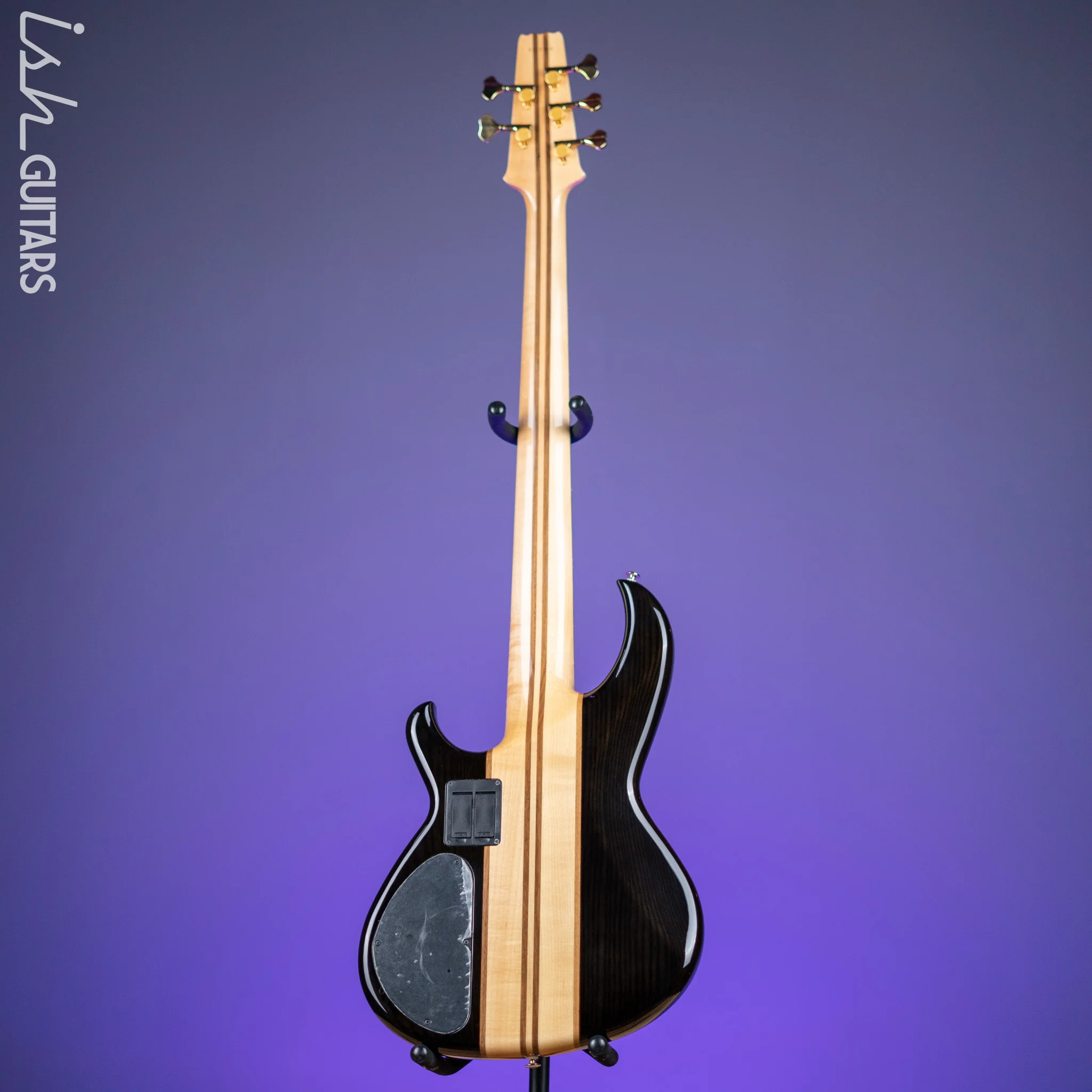 Aria Pro II SB-1000 5-String See Through Bass Black Demo - Image 6