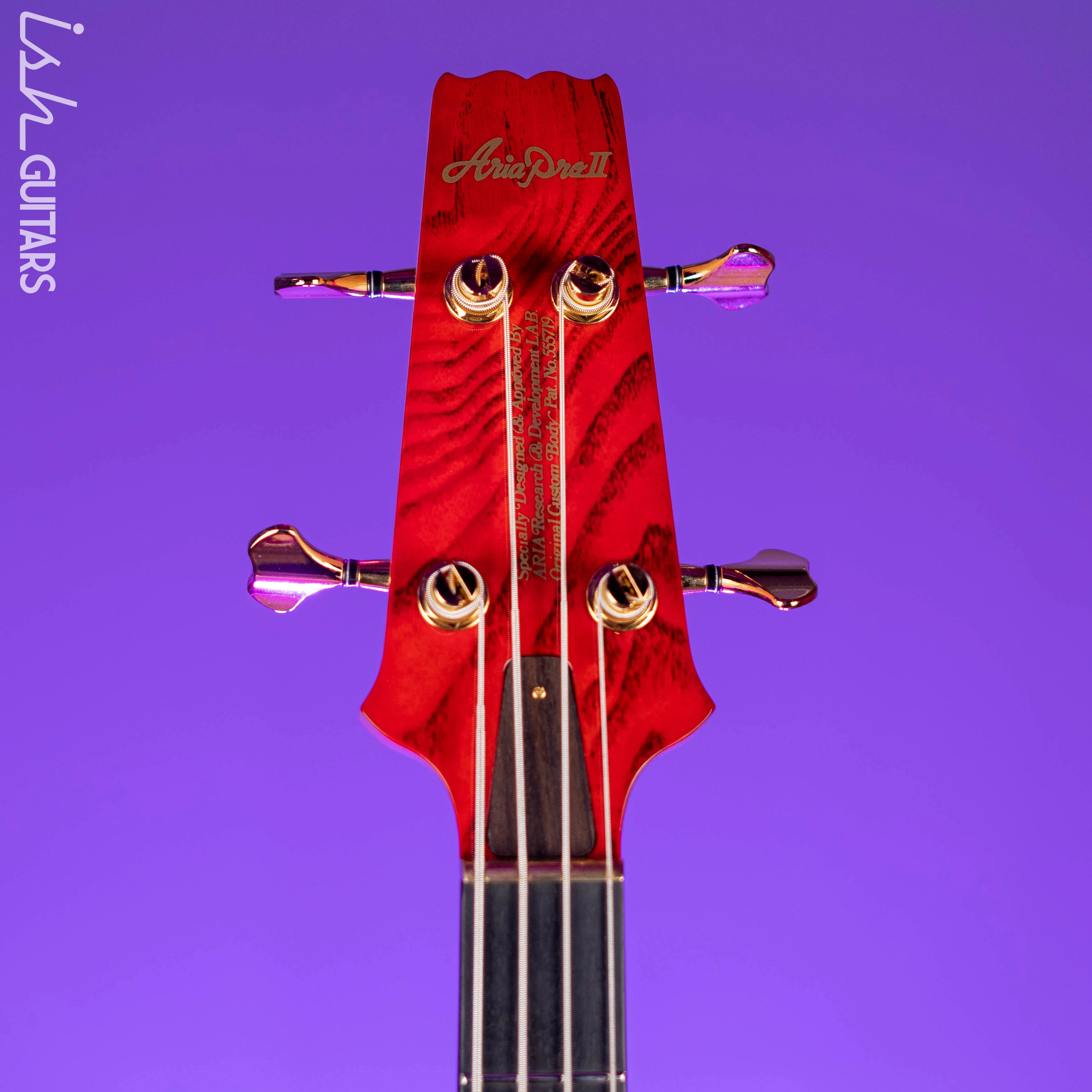 Aria Pro II SB-1000 Bass 4-String Padua Red - Image 5