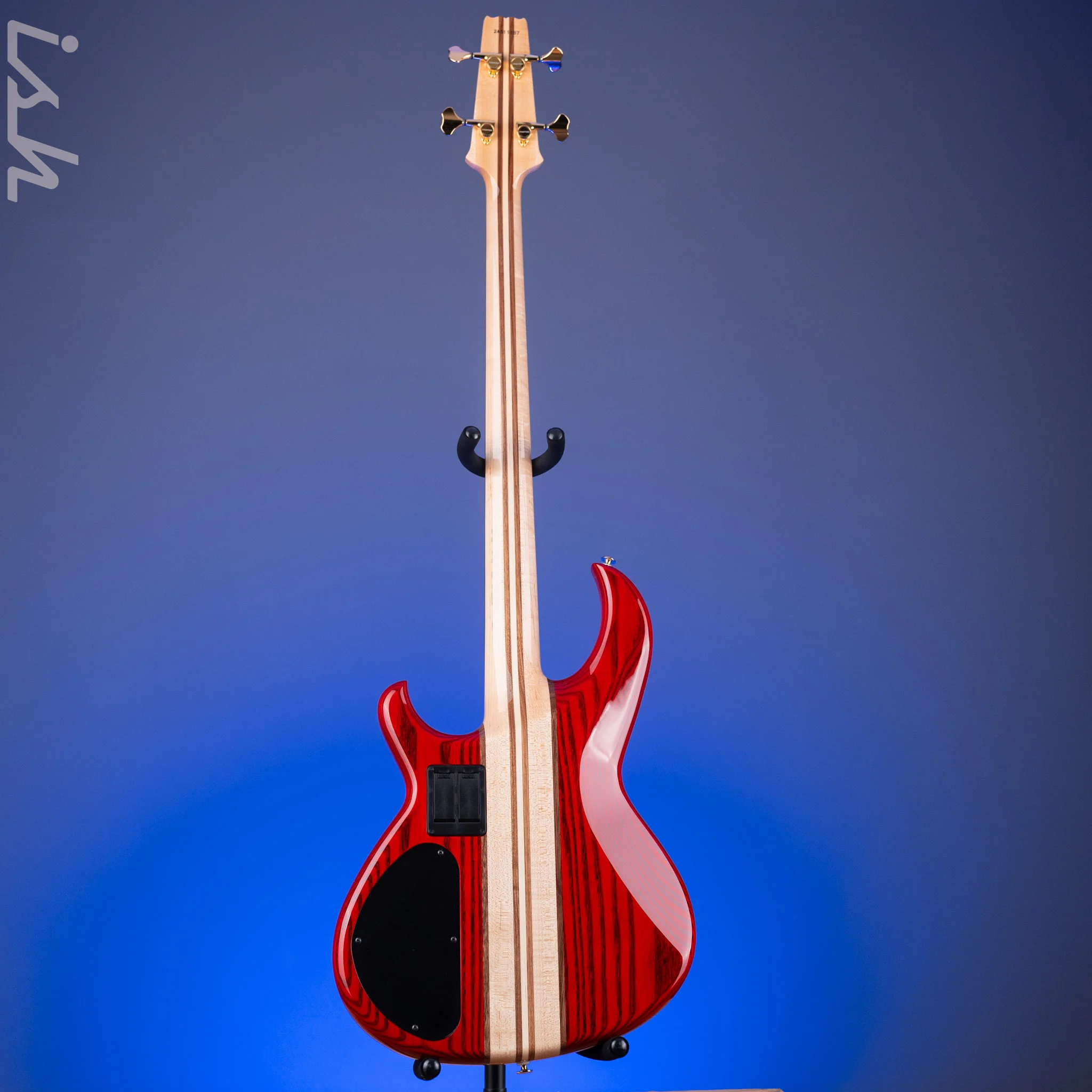 Aria Pro II SB-1000 Bass 4-String Paduak Red - Image 7