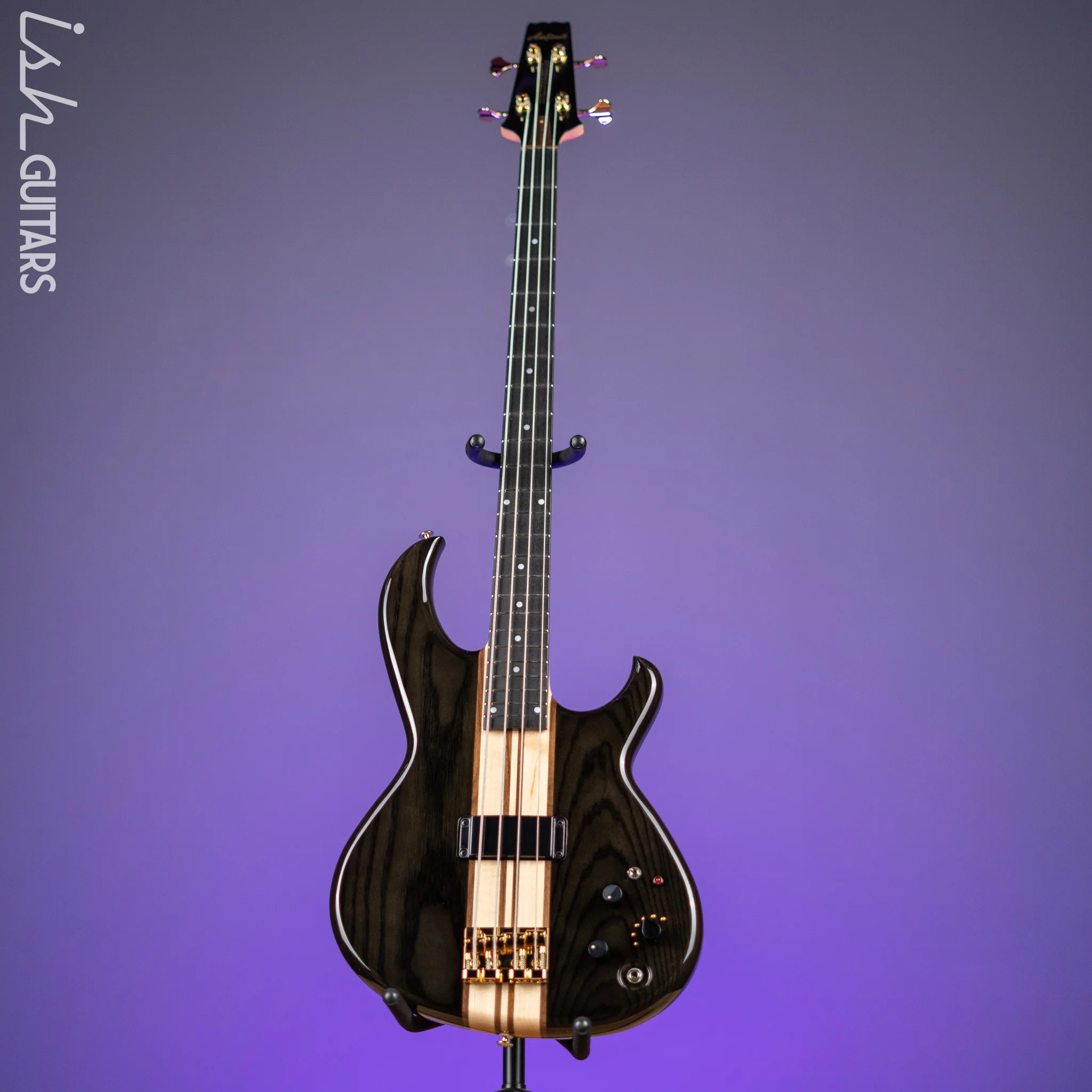 Aria Pro II SB-1000 Bass 4-String See-Through Black - Image 2