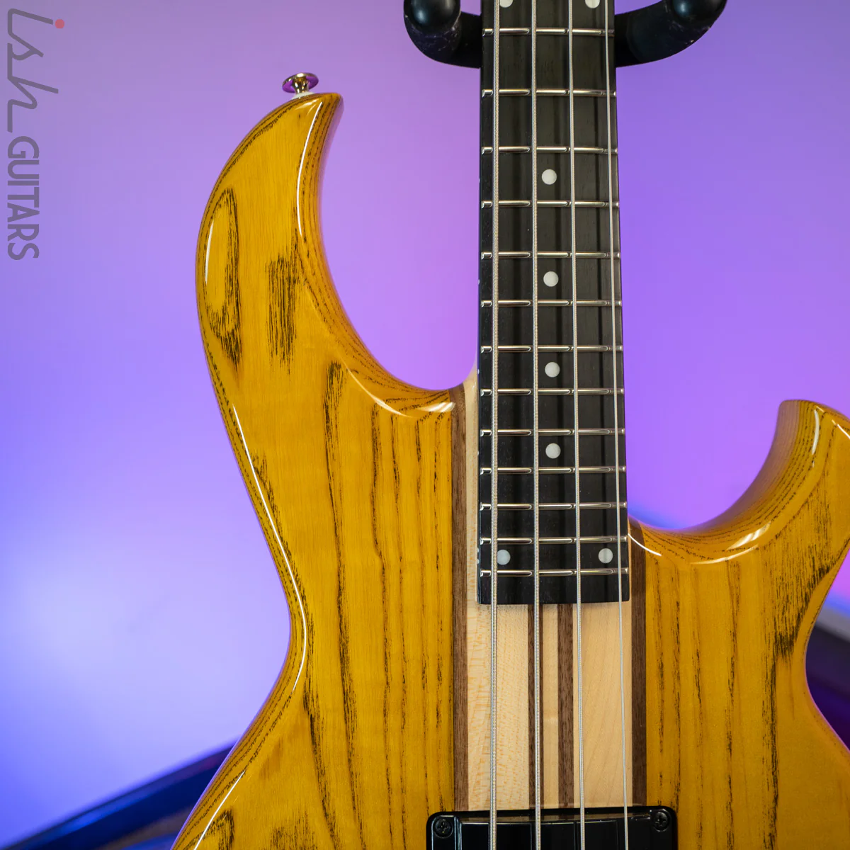 2020 Aria Pro II SB-1000B Reissue Bass Guitar Made in Japan Amber - Image 3
